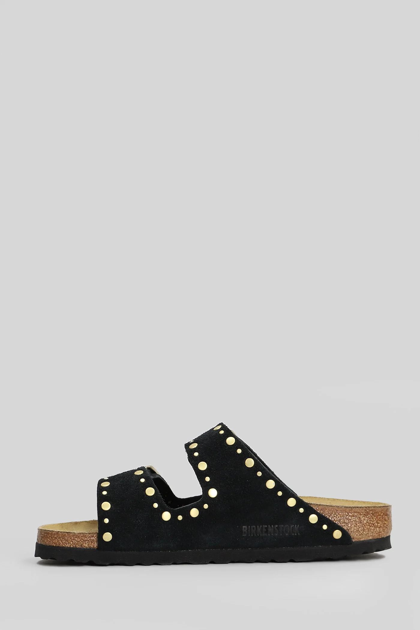 Arizona Rivet Slipper-Mule in black suede - Image 3
