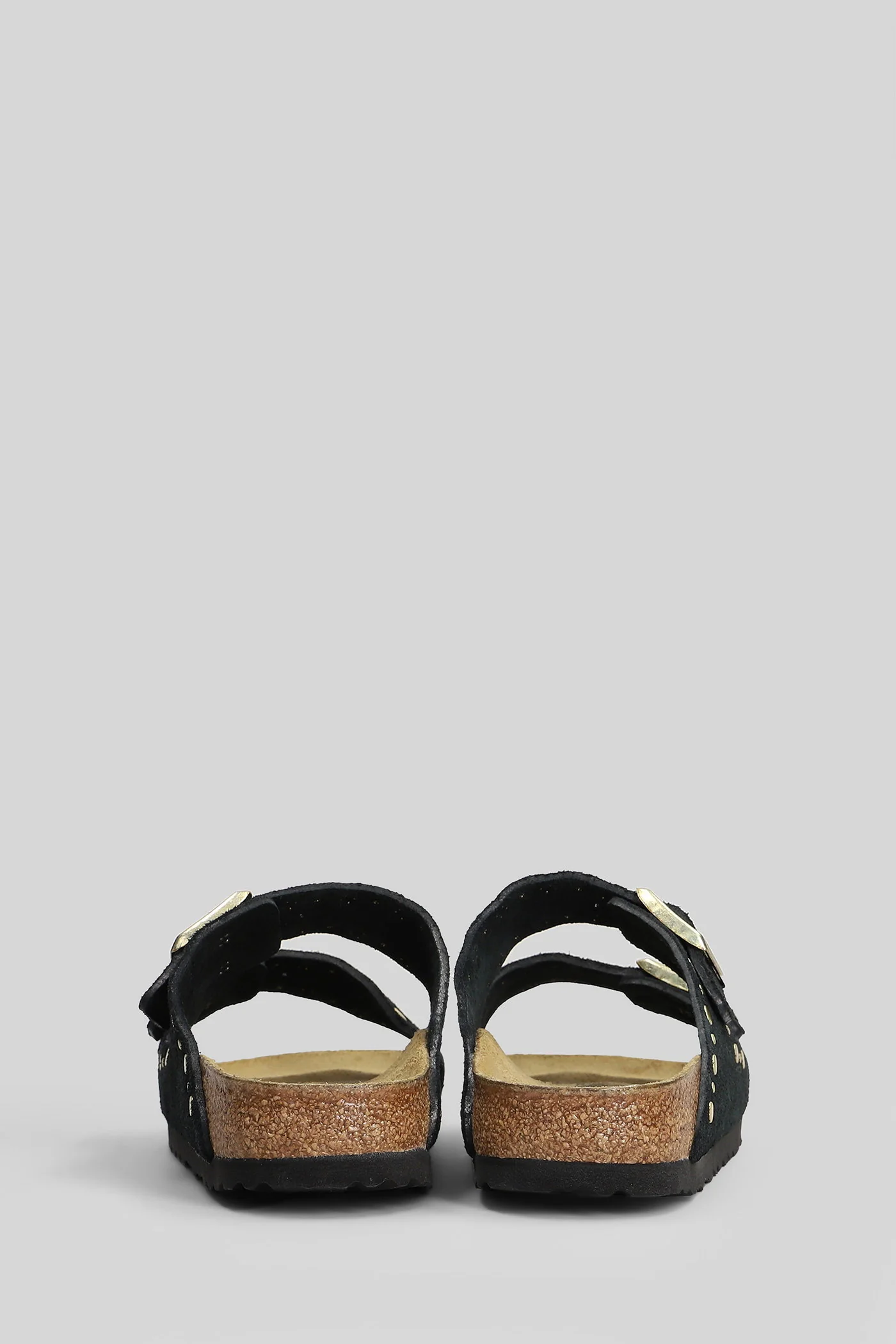 Arizona Rivet Slipper-Mule in black suede - Image 4