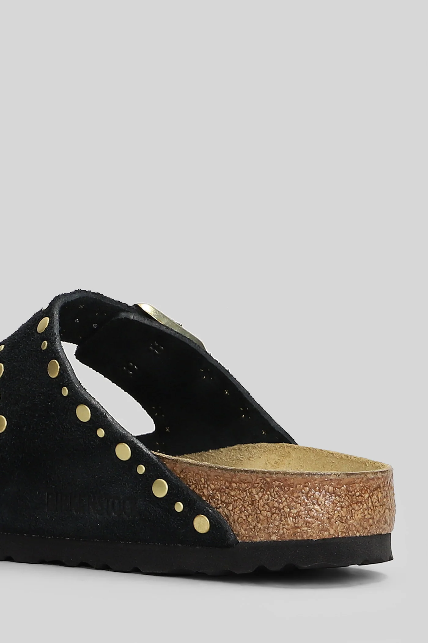 Arizona Rivet Slipper-Mule in black suede - Image 5