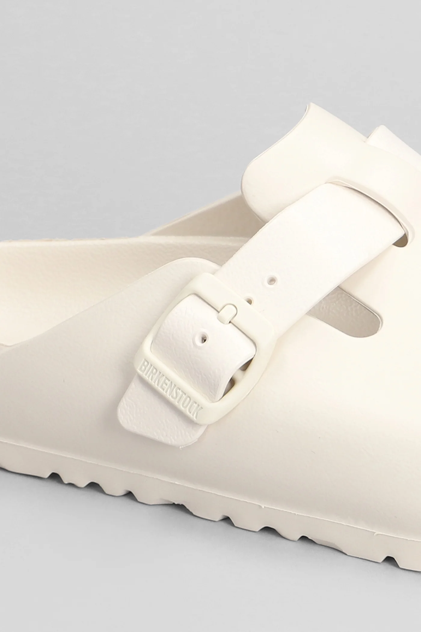 Boston Eva Slipper-Mule in beige rubber/plasic - Image 5