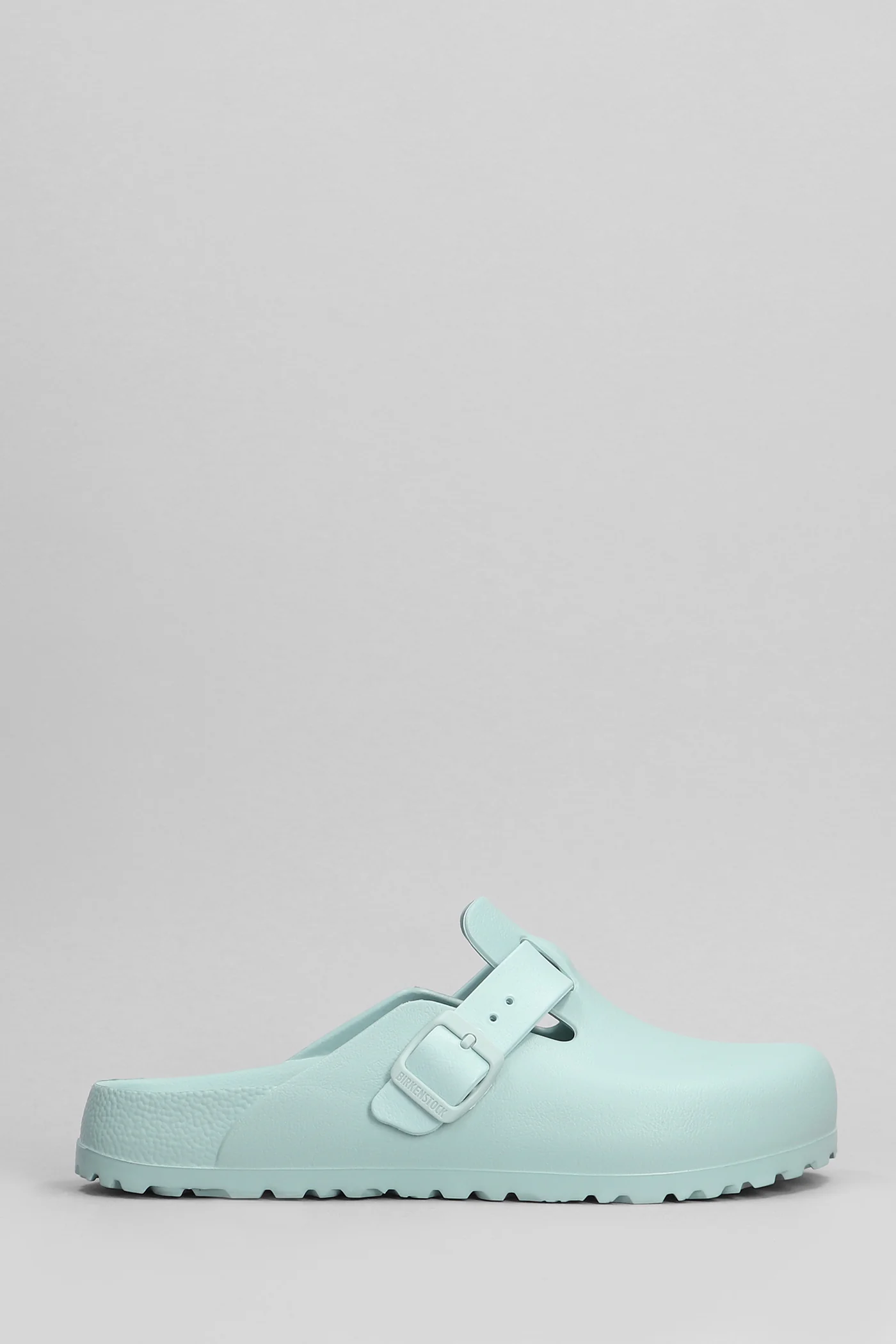 Boston Eva Slipper-Mule in green rubber/plasic
