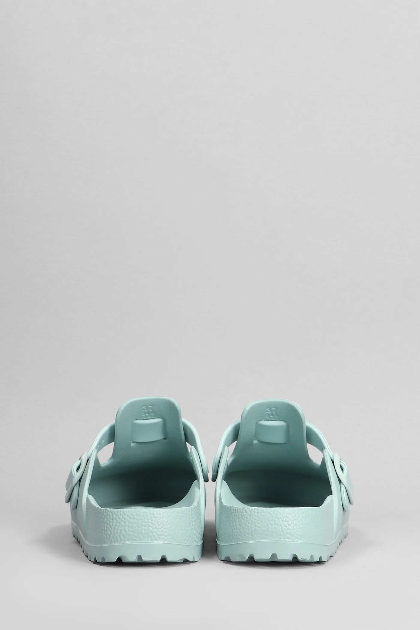Boston Eva Slipper-Mule in green rubber/plasic - Image 4