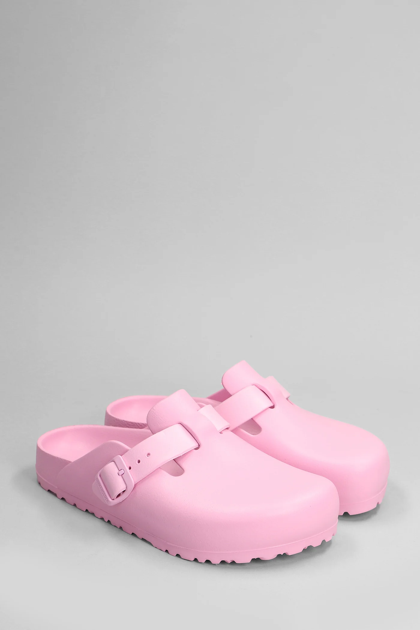 Boston Eva Slipper-Mule in rose-pink rubber/plasic - Image 2