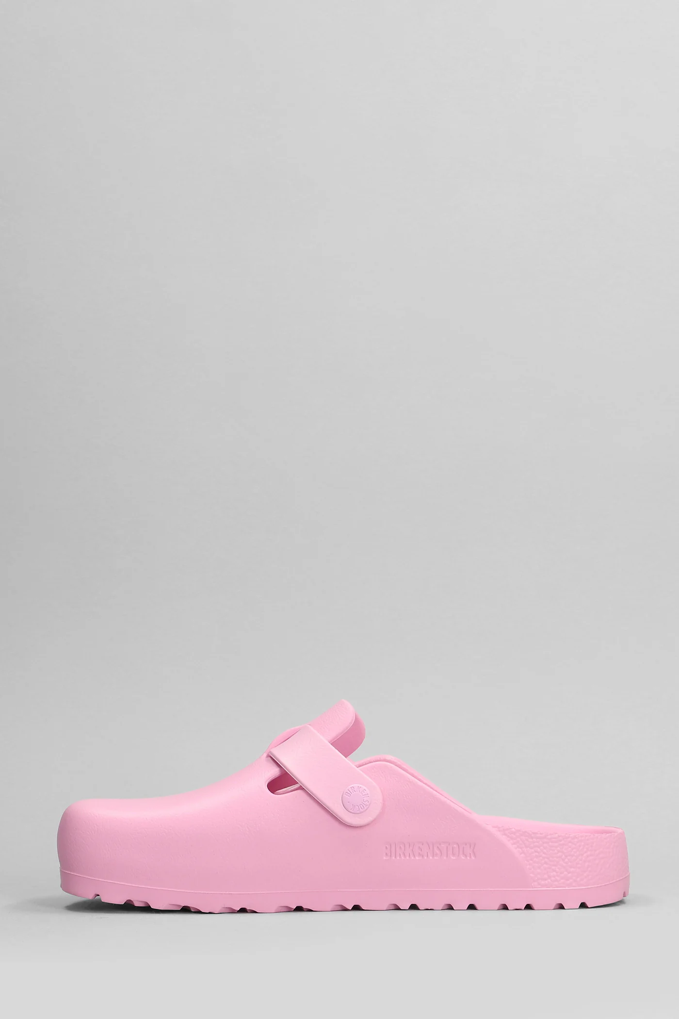 Boston Eva Slipper-Mule in rose-pink rubber/plasic - Image 3