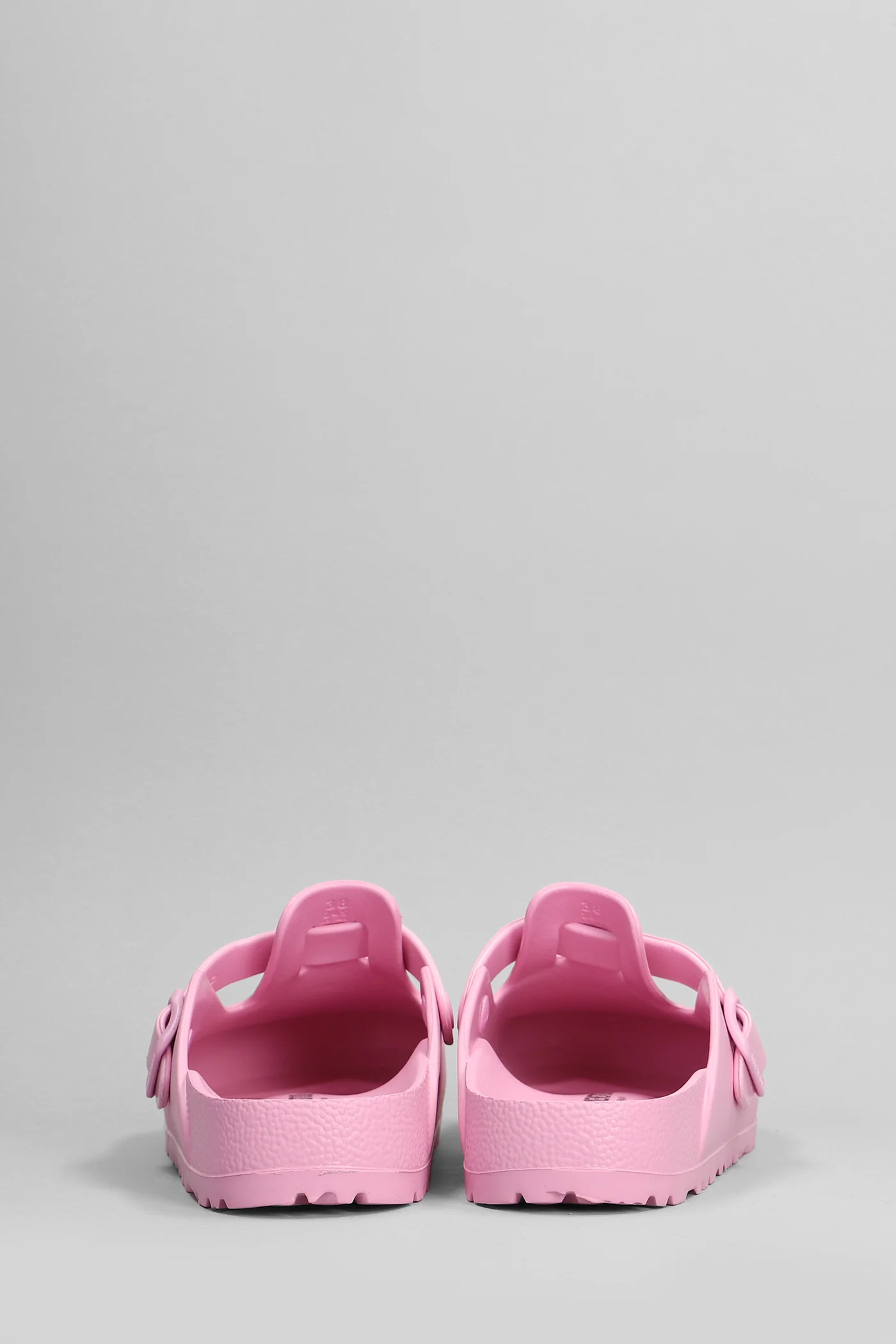 Boston Eva Slipper-Mule in rose-pink rubber/plasic - Image 4