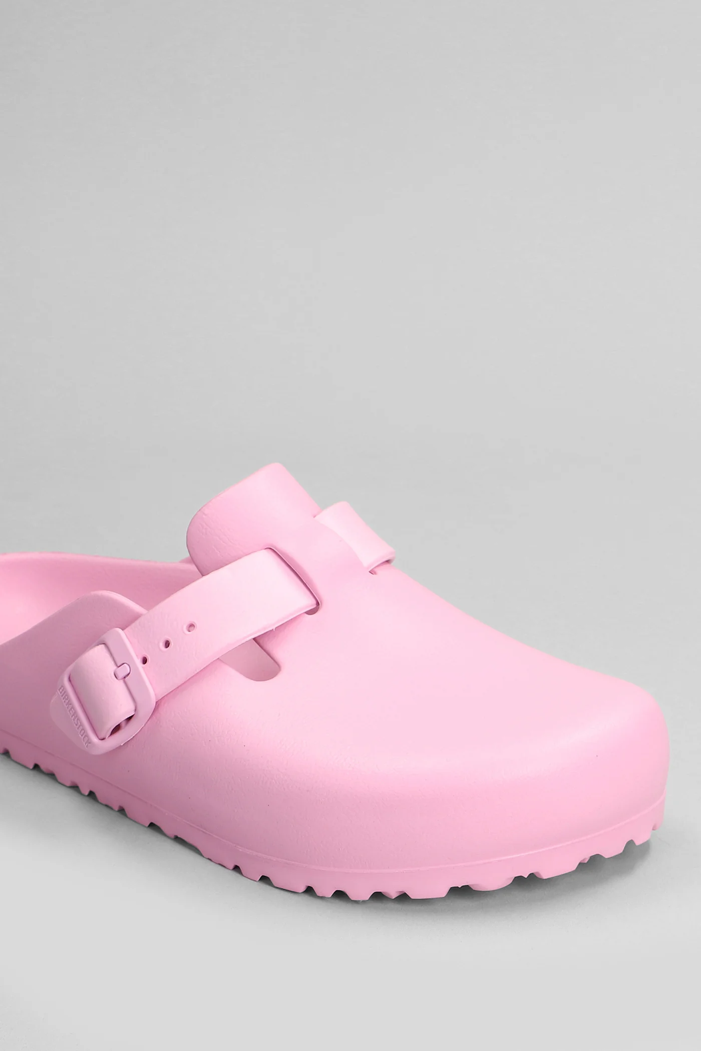 Boston Eva Slipper-Mule in rose-pink rubber/plasic - Image 5