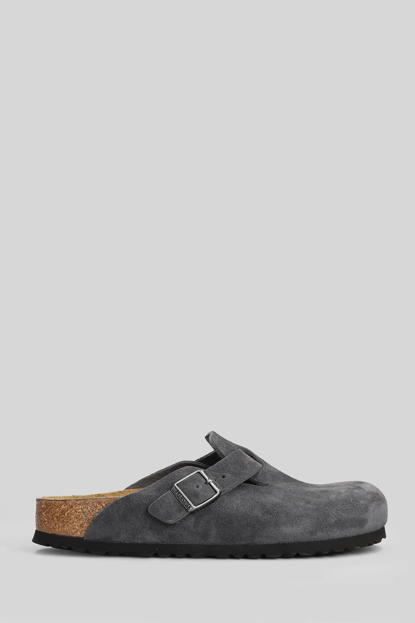 Boston  in grey suede