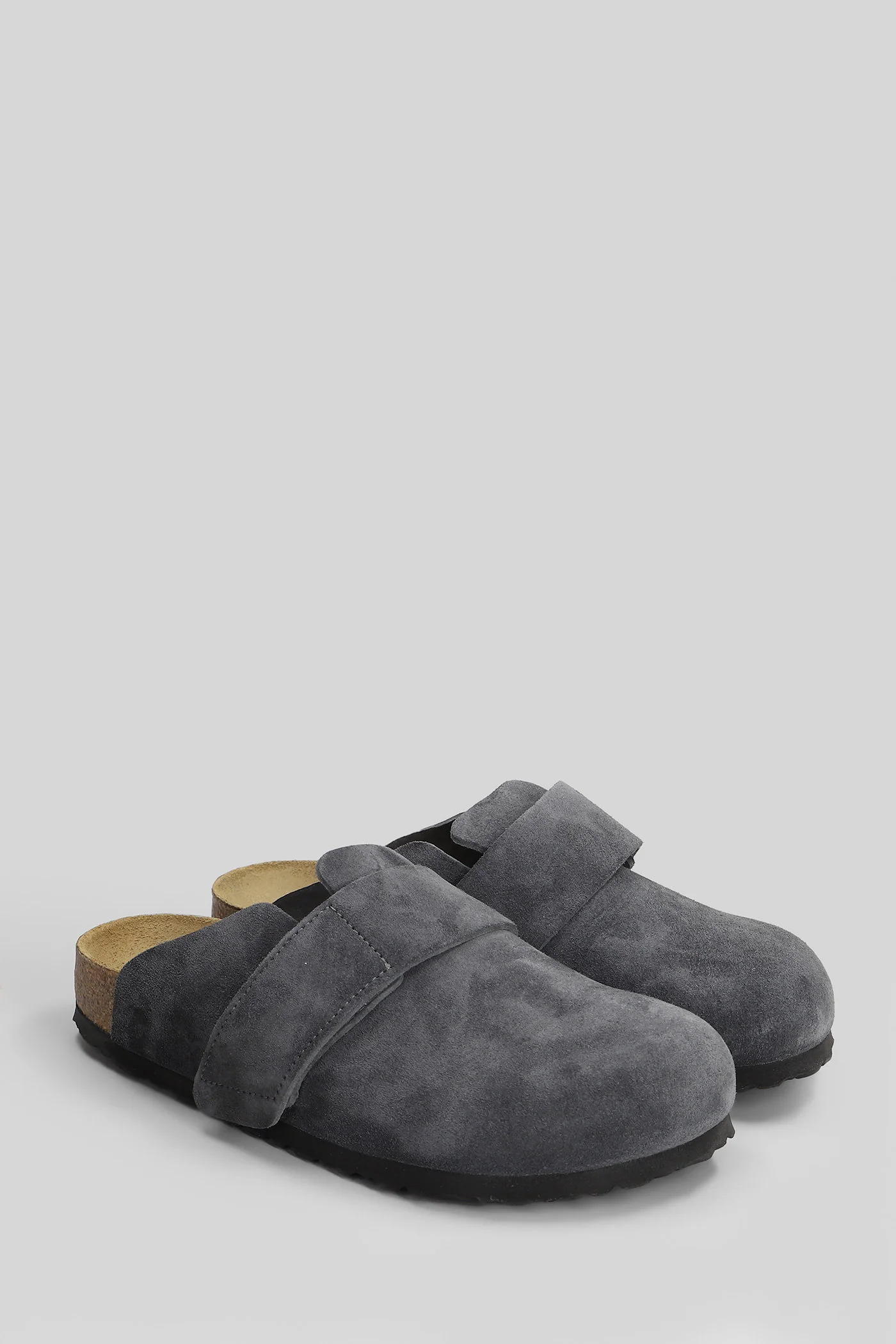 Loma Slipper-Mule in grey suede - Image 2