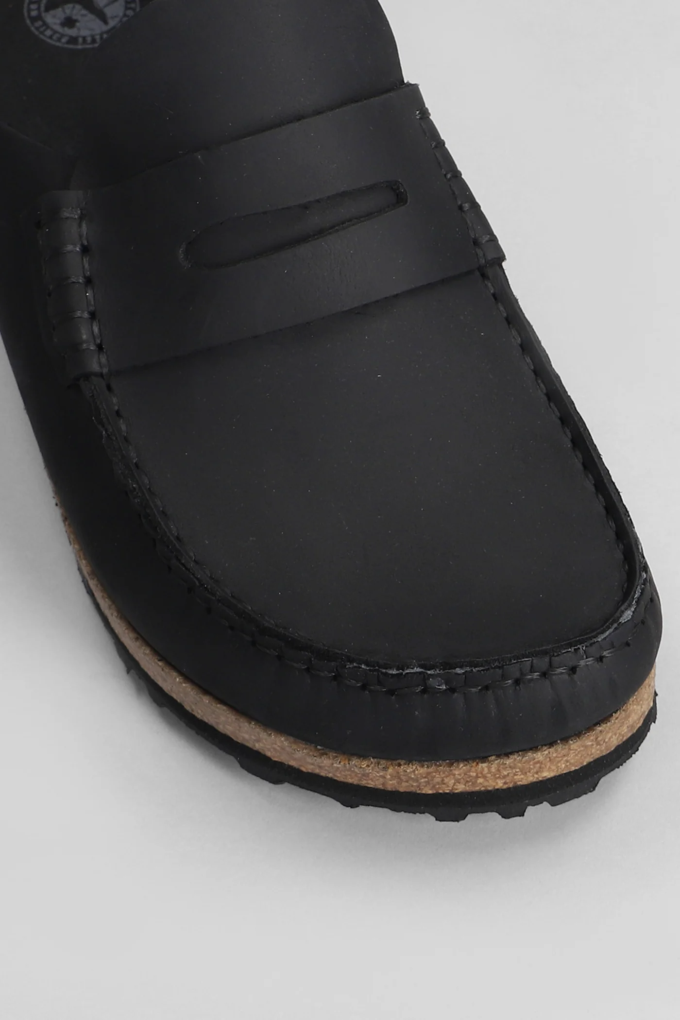 Naples Slipper-Mule in black leather - Image 5