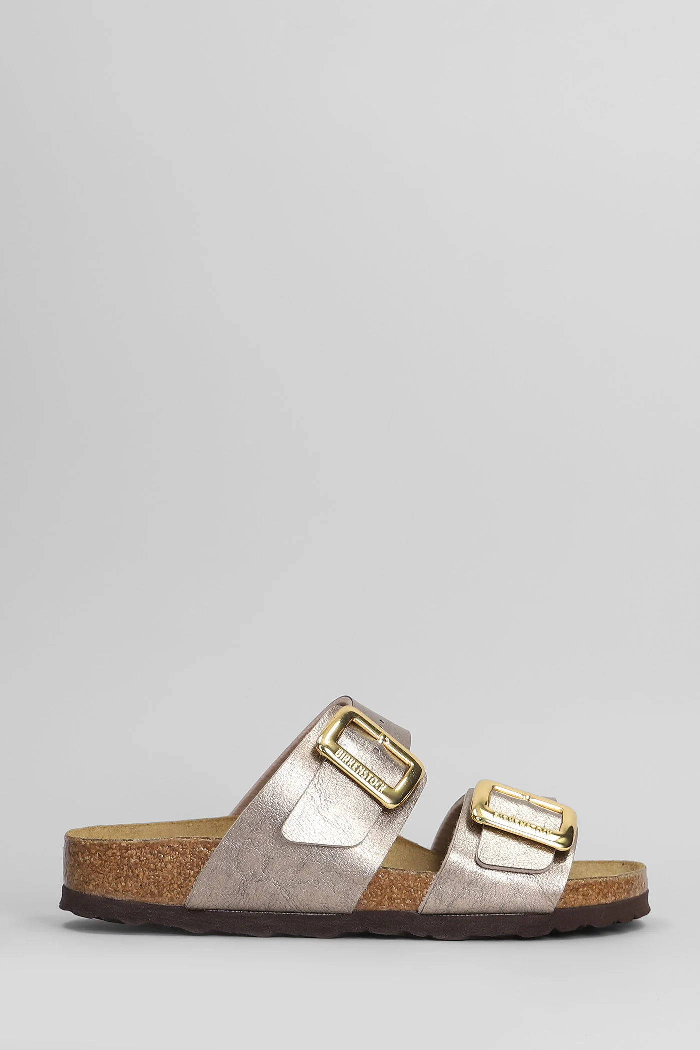 Sydney Cb Flats in bronze leather