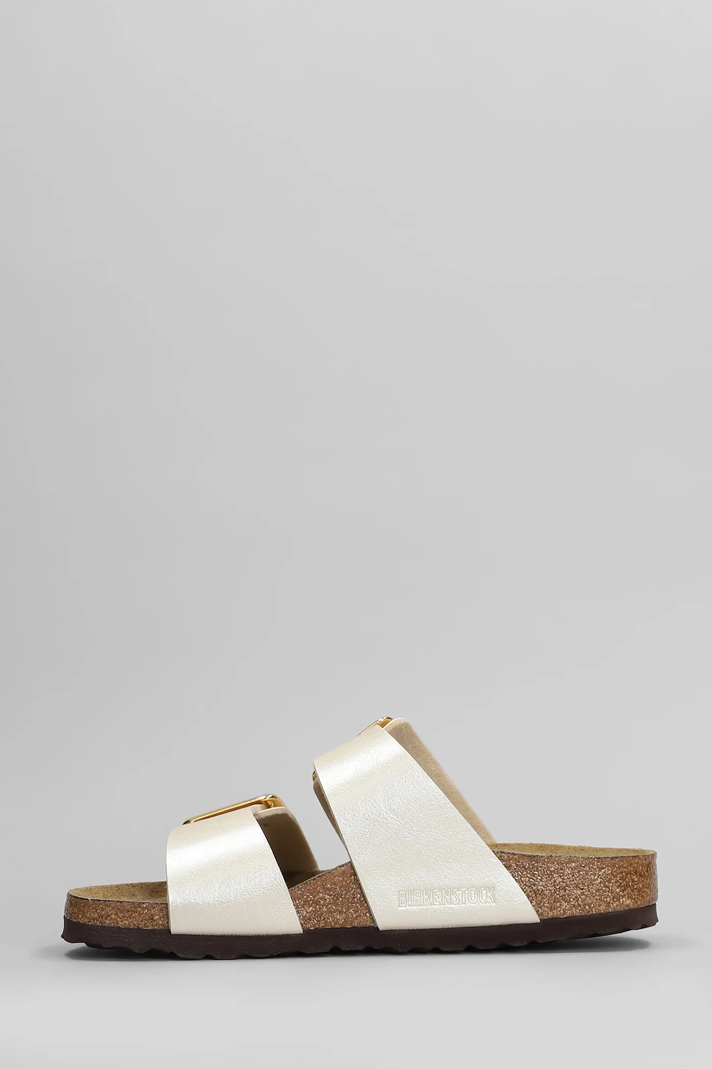 Sydney Flats in white leather - Image 3