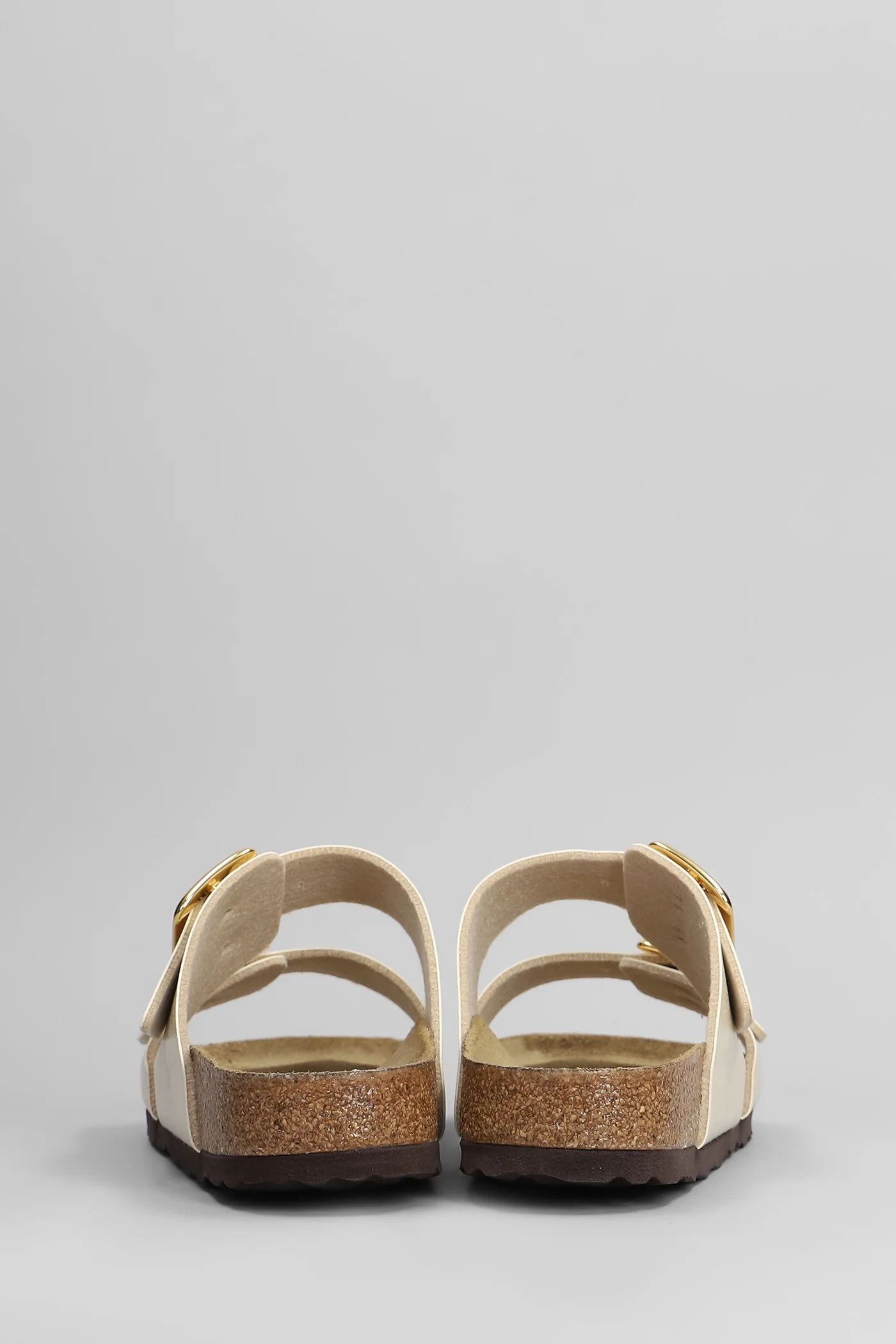 Sydney Flats in white leather - Image 4