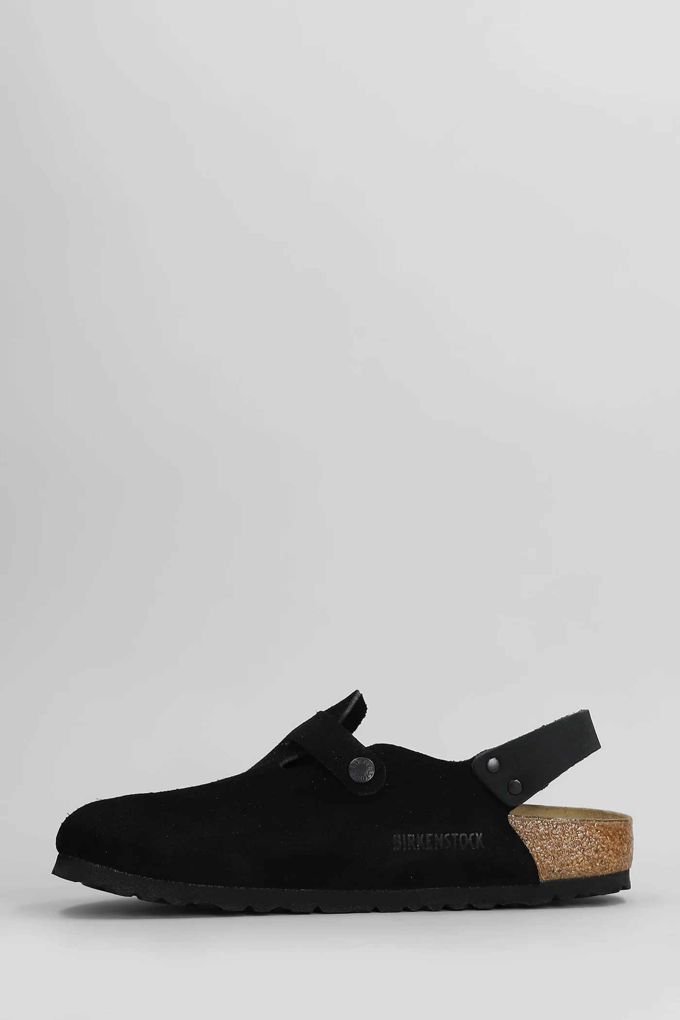 Tokio Slipper-Mule in black suede - Image 3