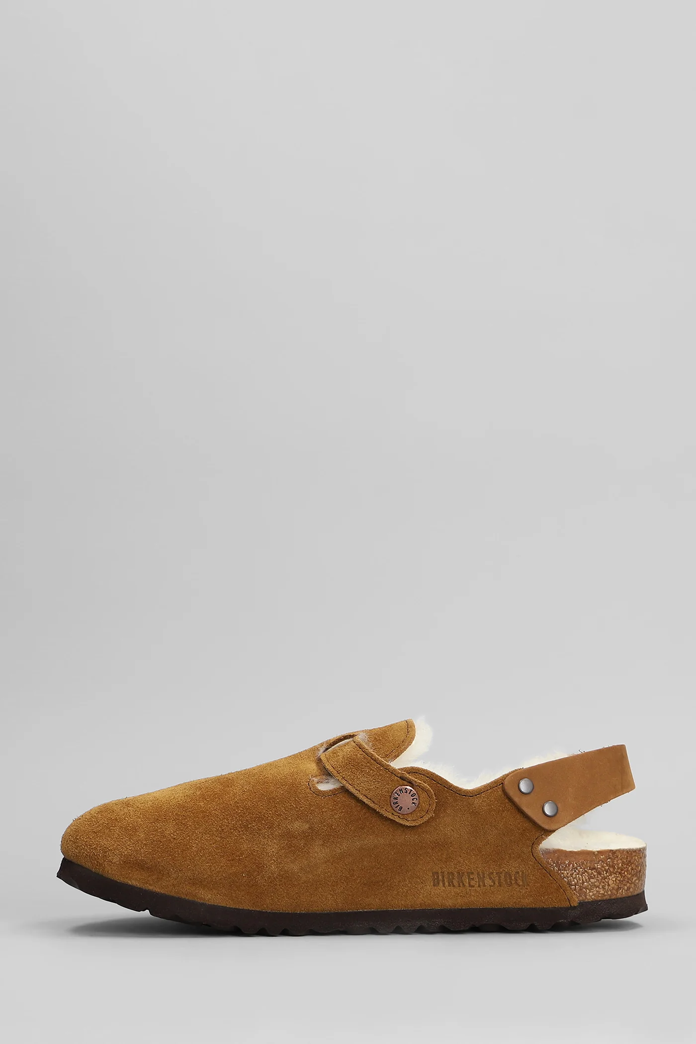 Tokio Slipper-Mule in leather color suede - Image 3