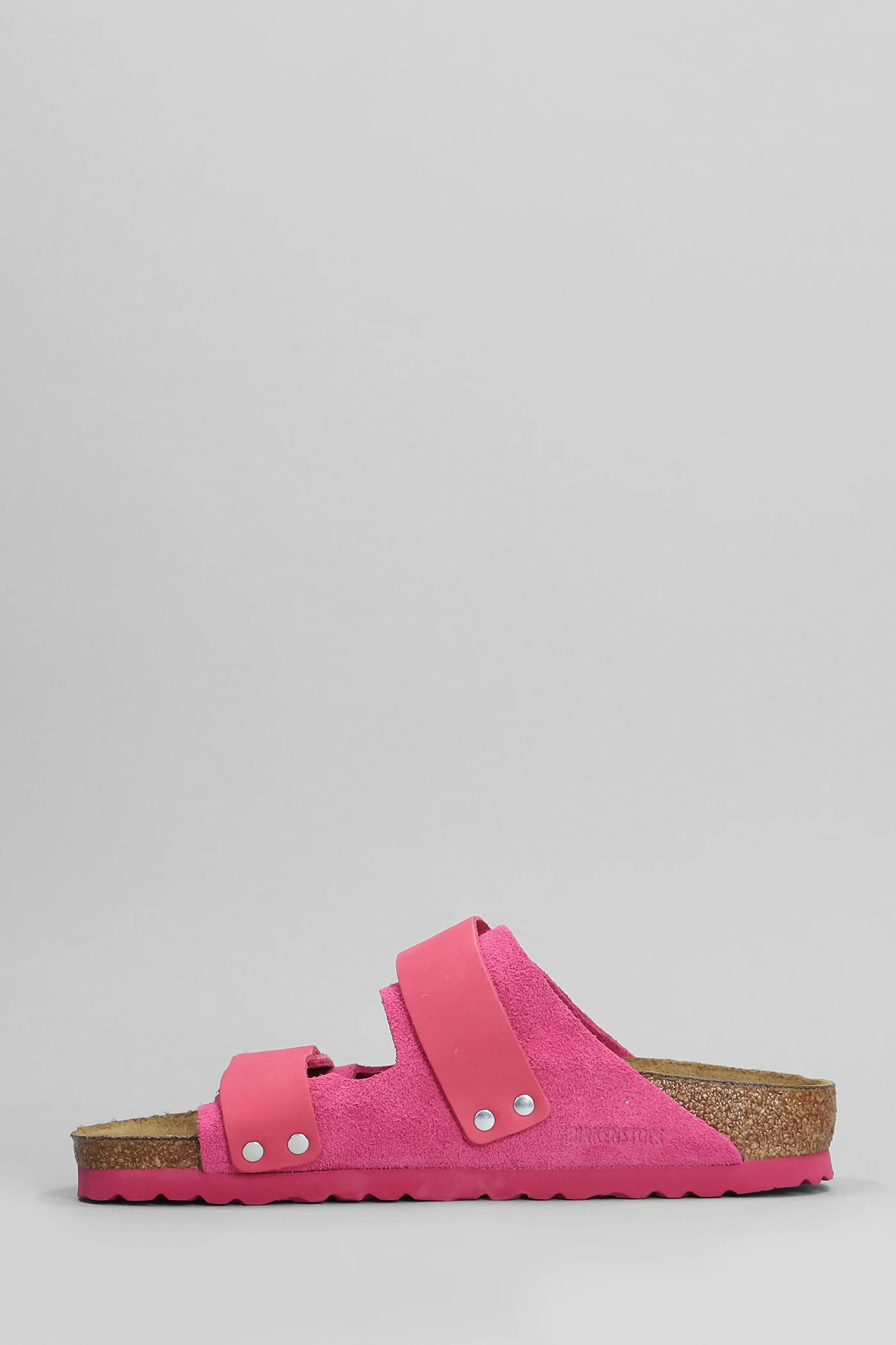 Uji Flats in rose-pink suede - Image 3