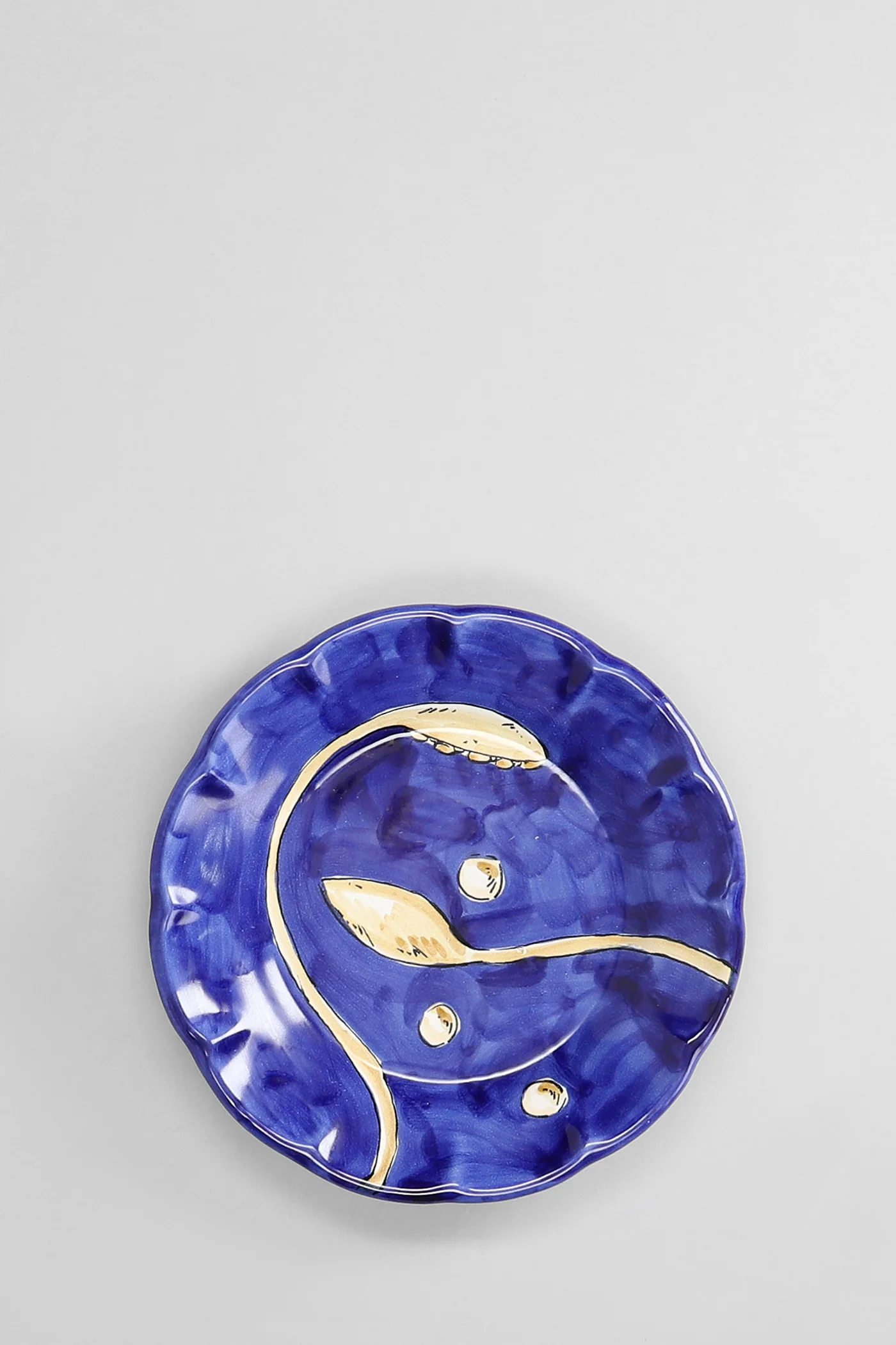 Sea Collection Set 3 Calamaro  in blue ceramic - Image 3