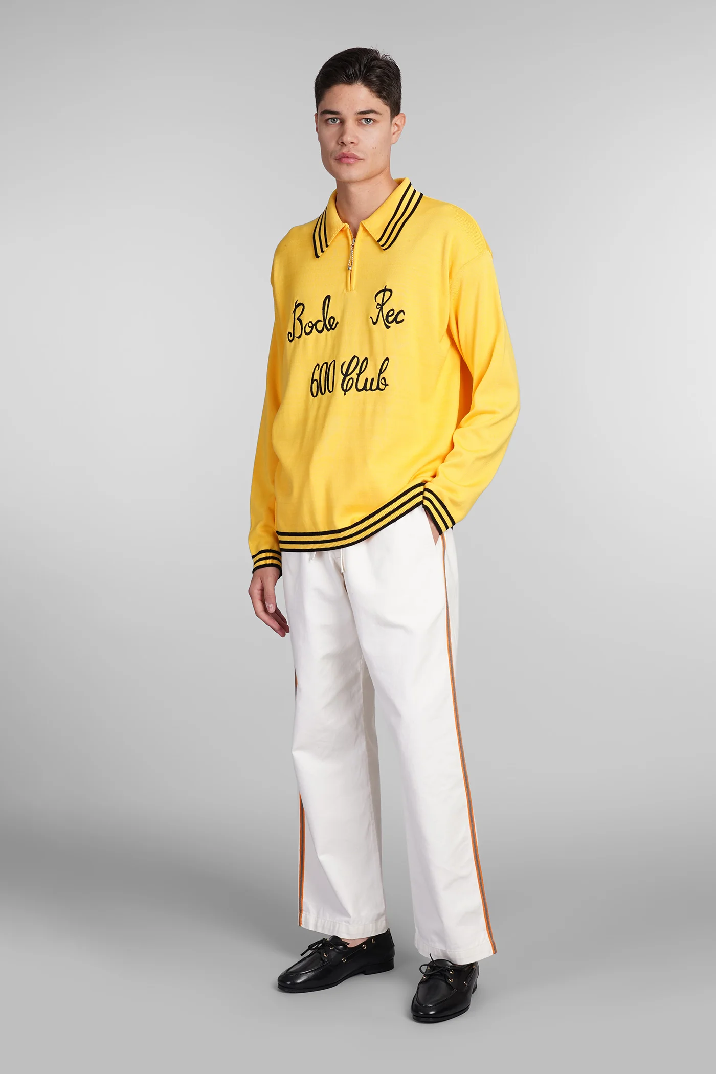 Pants in white cotton - Image 2