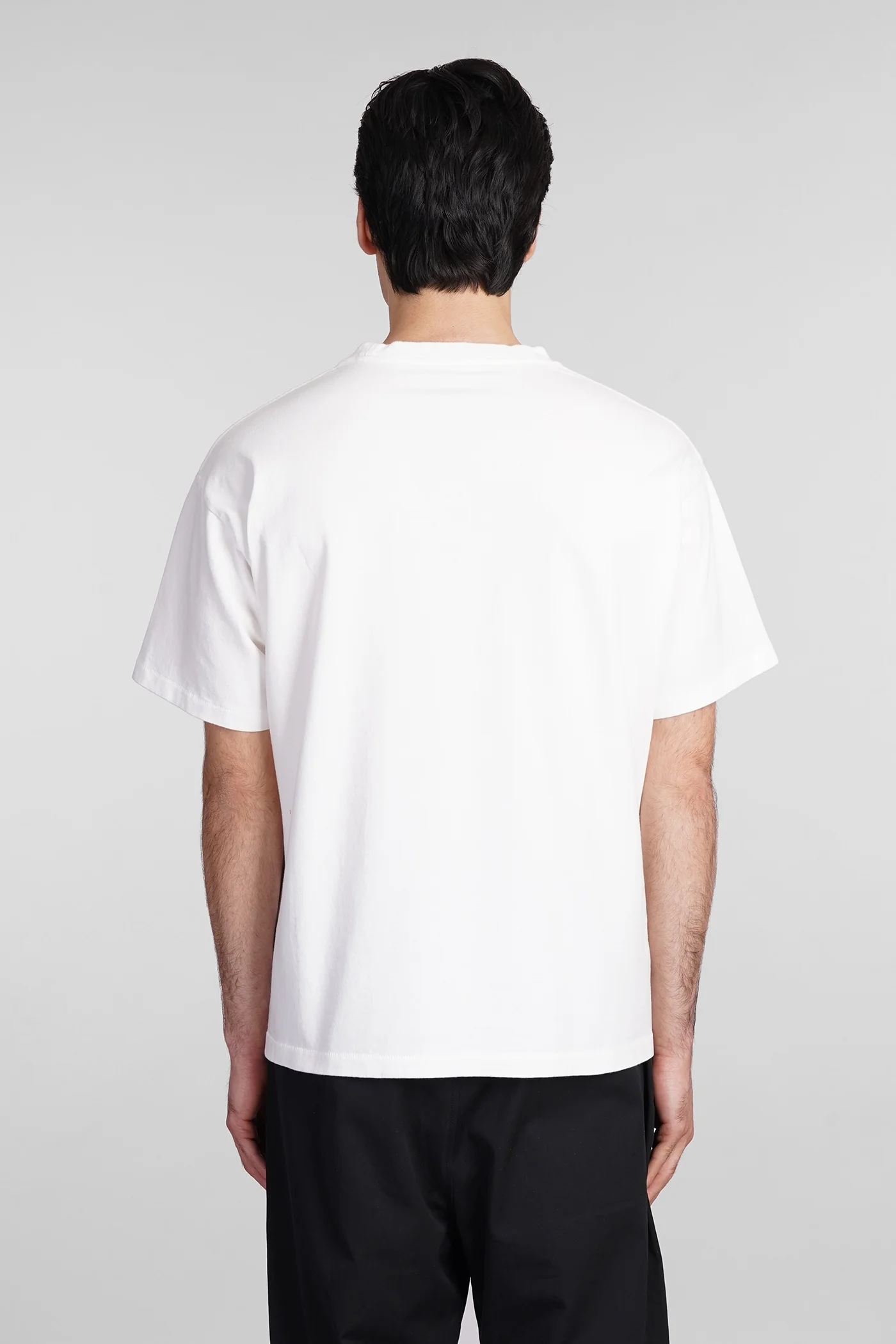 T-Shirt in white cotton - Image 3