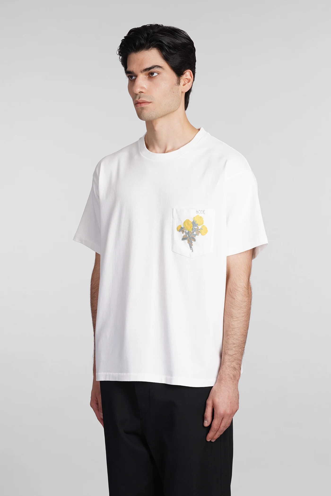 T-Shirt in white cotton - Image 4