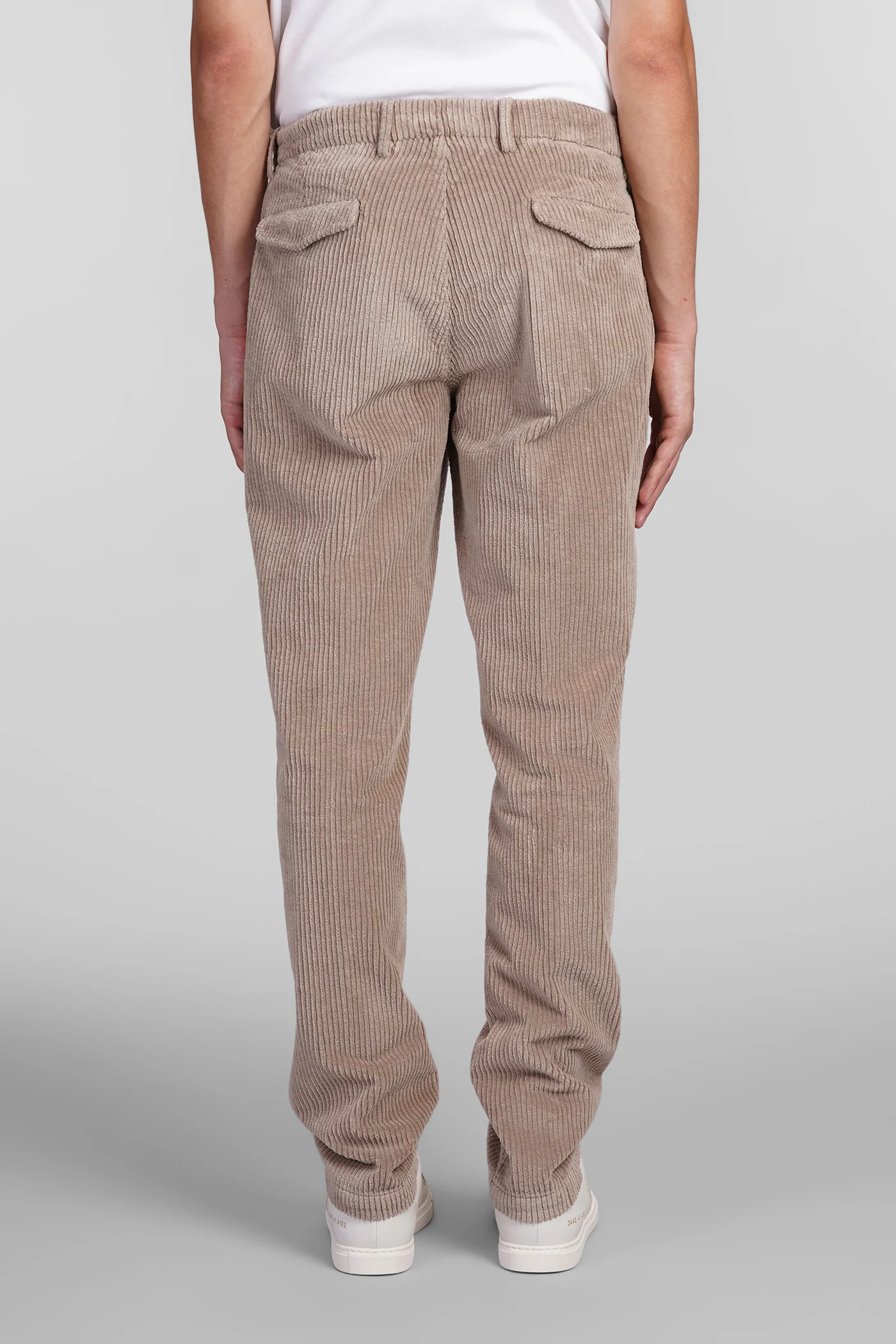 Bg32 Pants in beige cotton - Image 3
