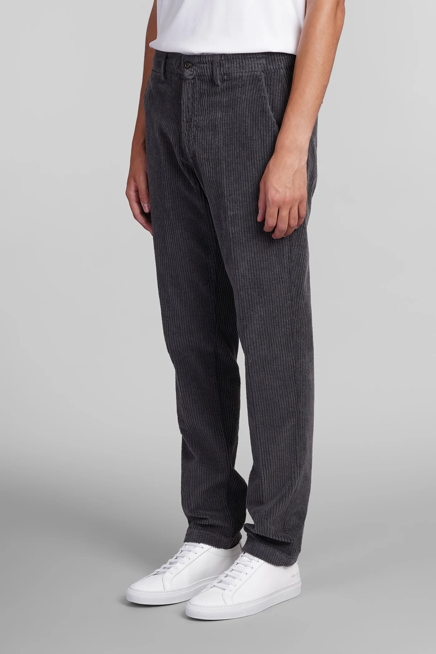 Bg32 Pants in grey cotton - Image 4