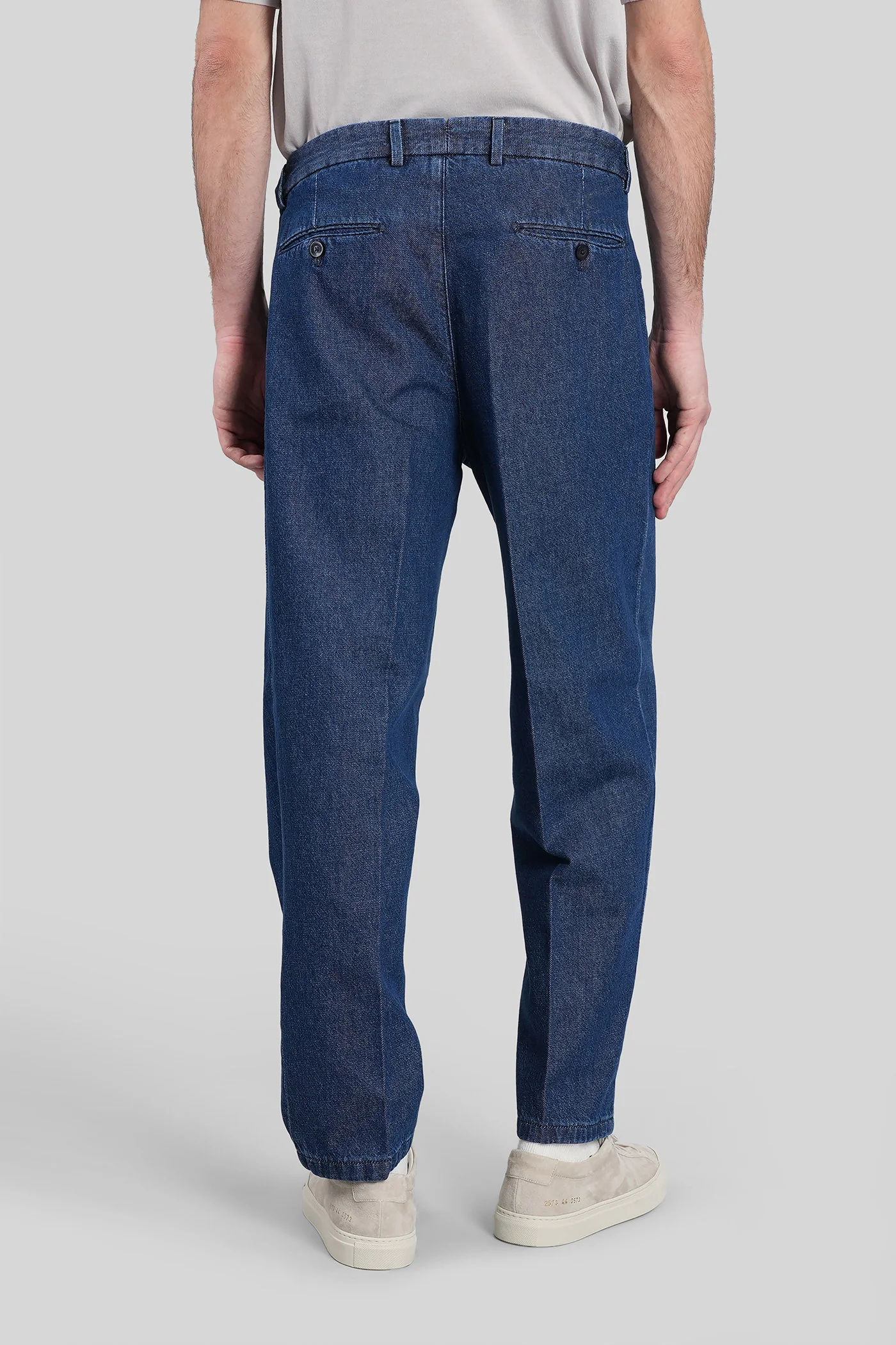 Manhattan Jeans in blue cotton - Image 3