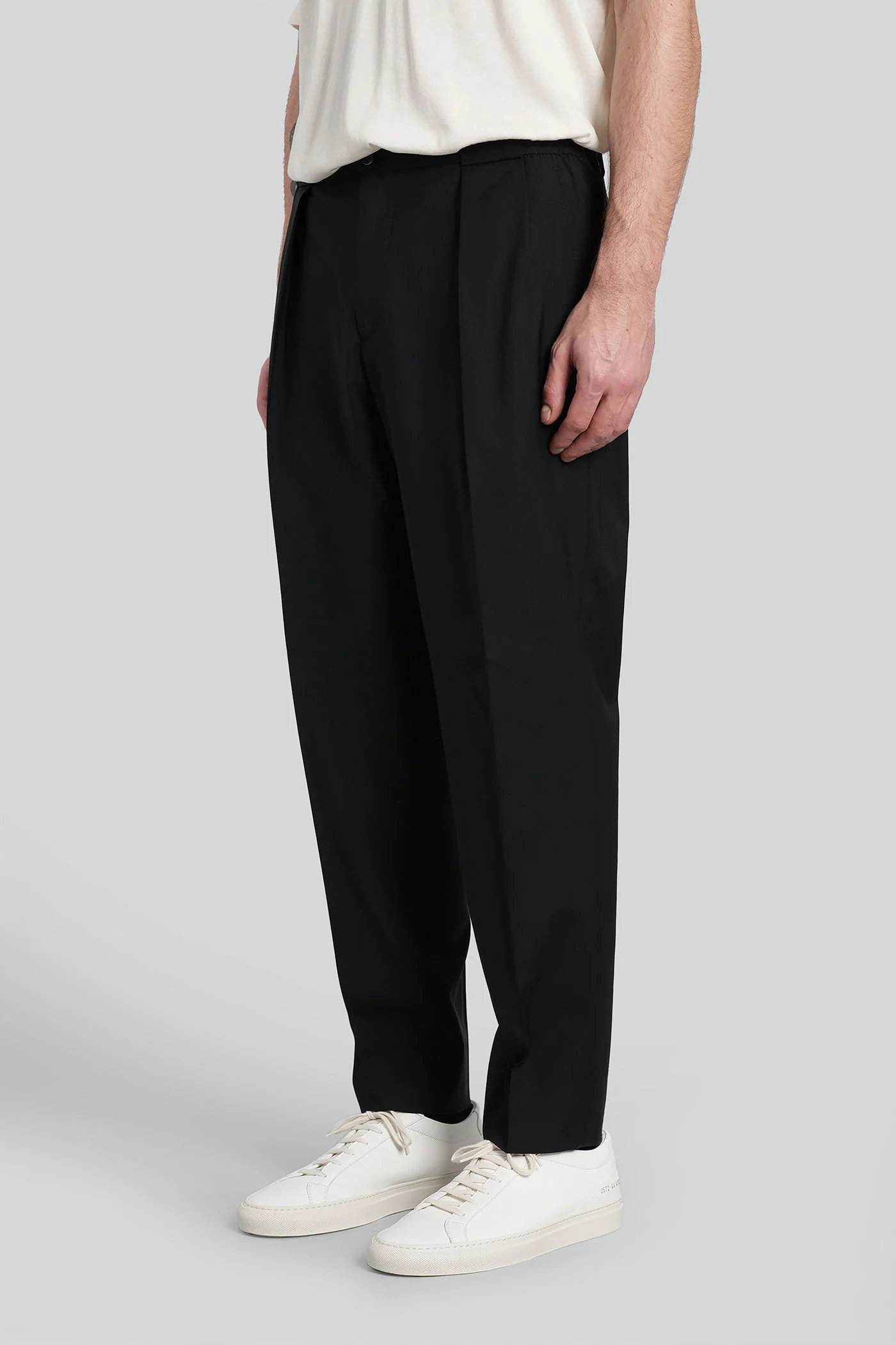 Marguttas Pants in black cotton - Image 4