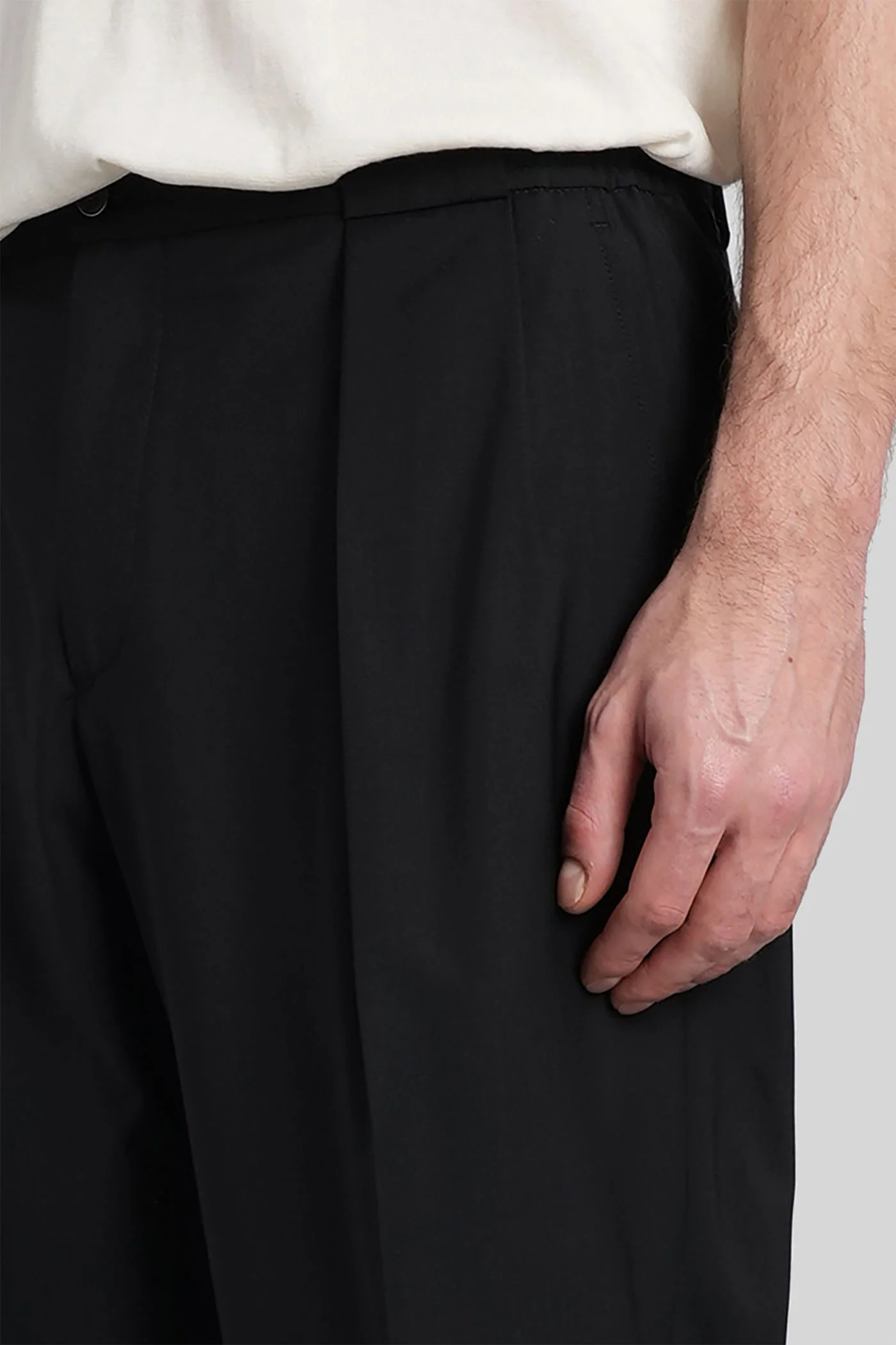 Marguttas Pants in black cotton - Image 5