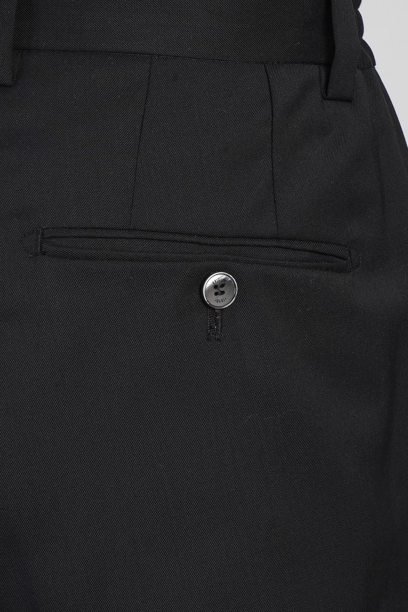 Portofinos Pants in black wool - Image 5