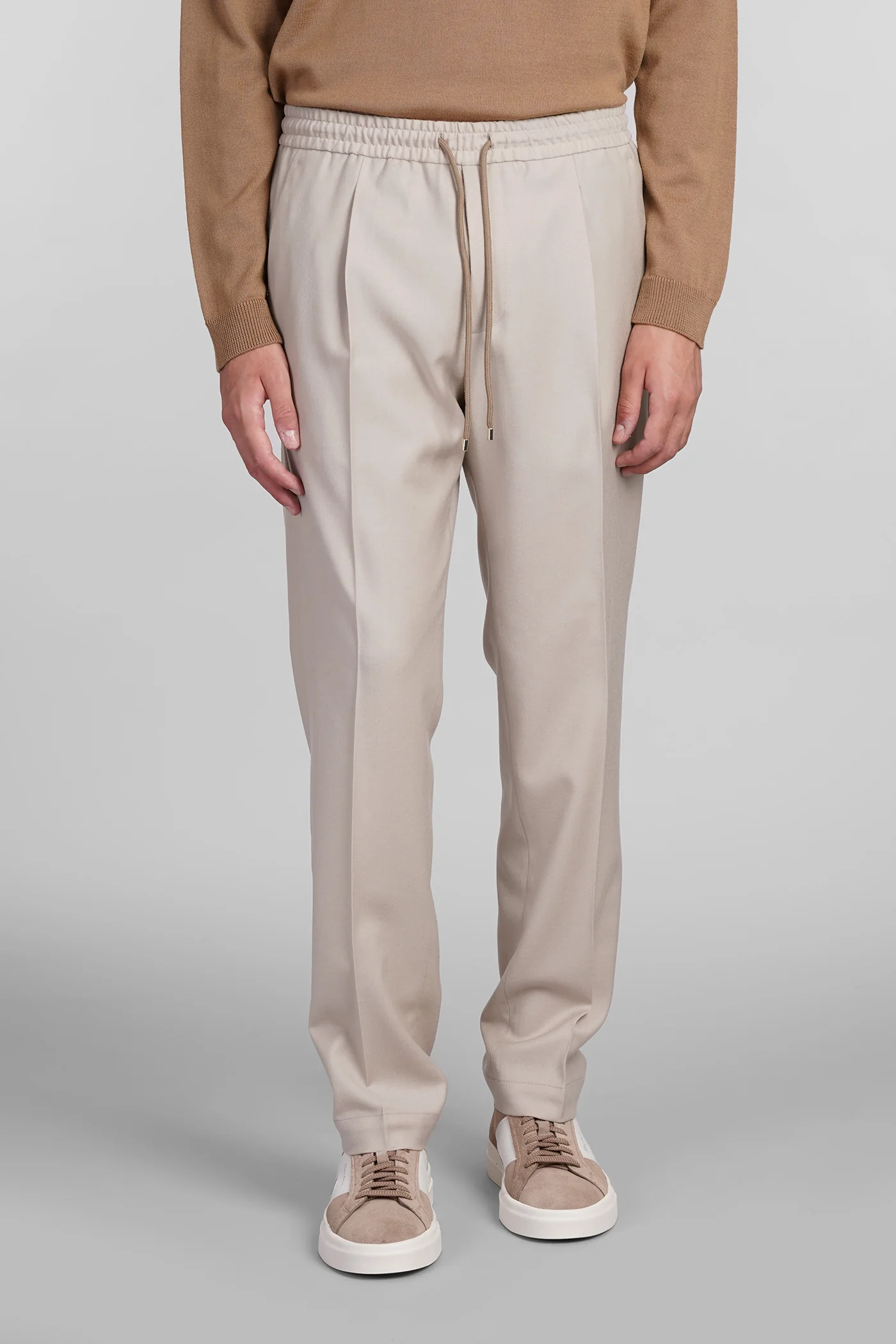 Wimbledons Pants in beige wool