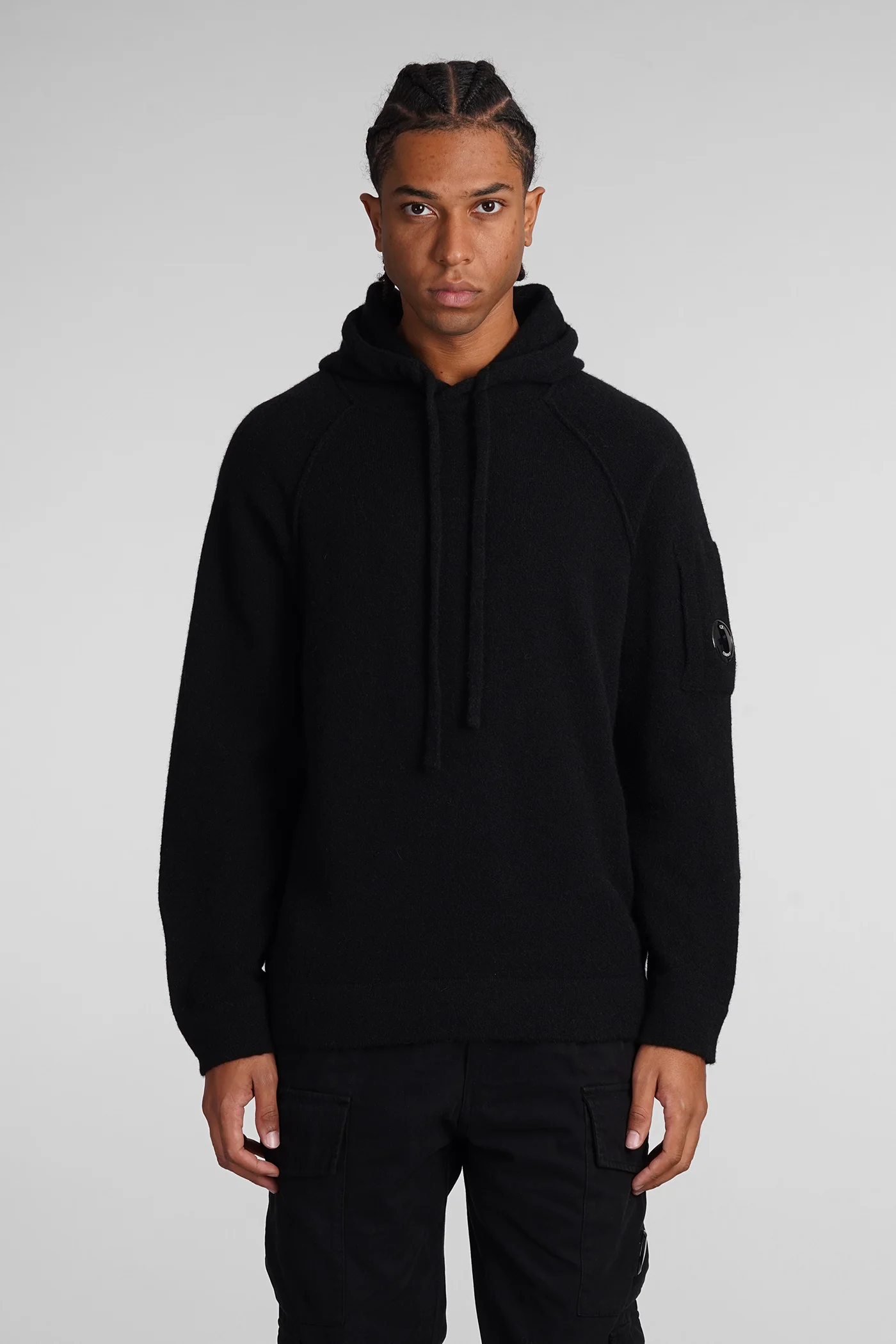 Knitwear in black wool