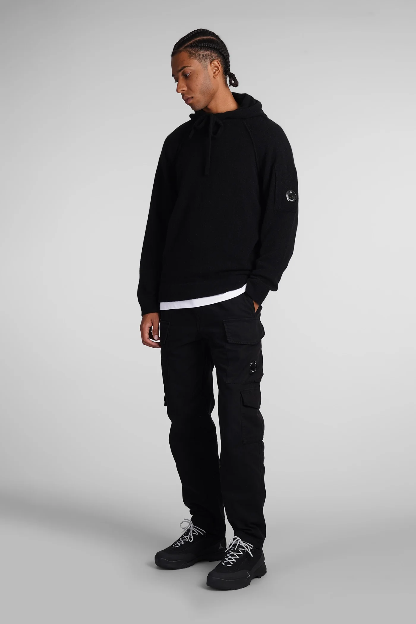 Knitwear in black wool - Image 2