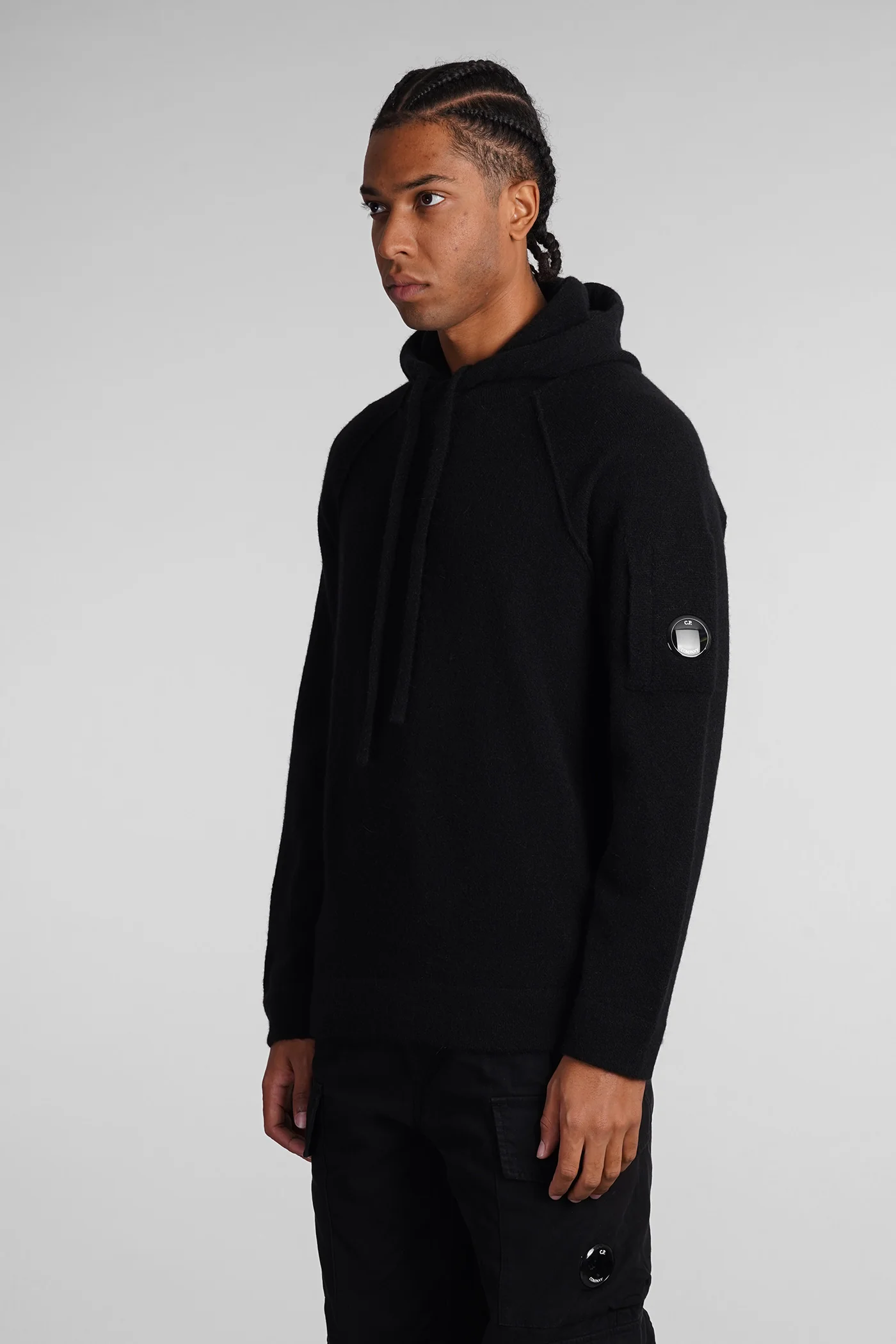 Knitwear in black wool - Image 4