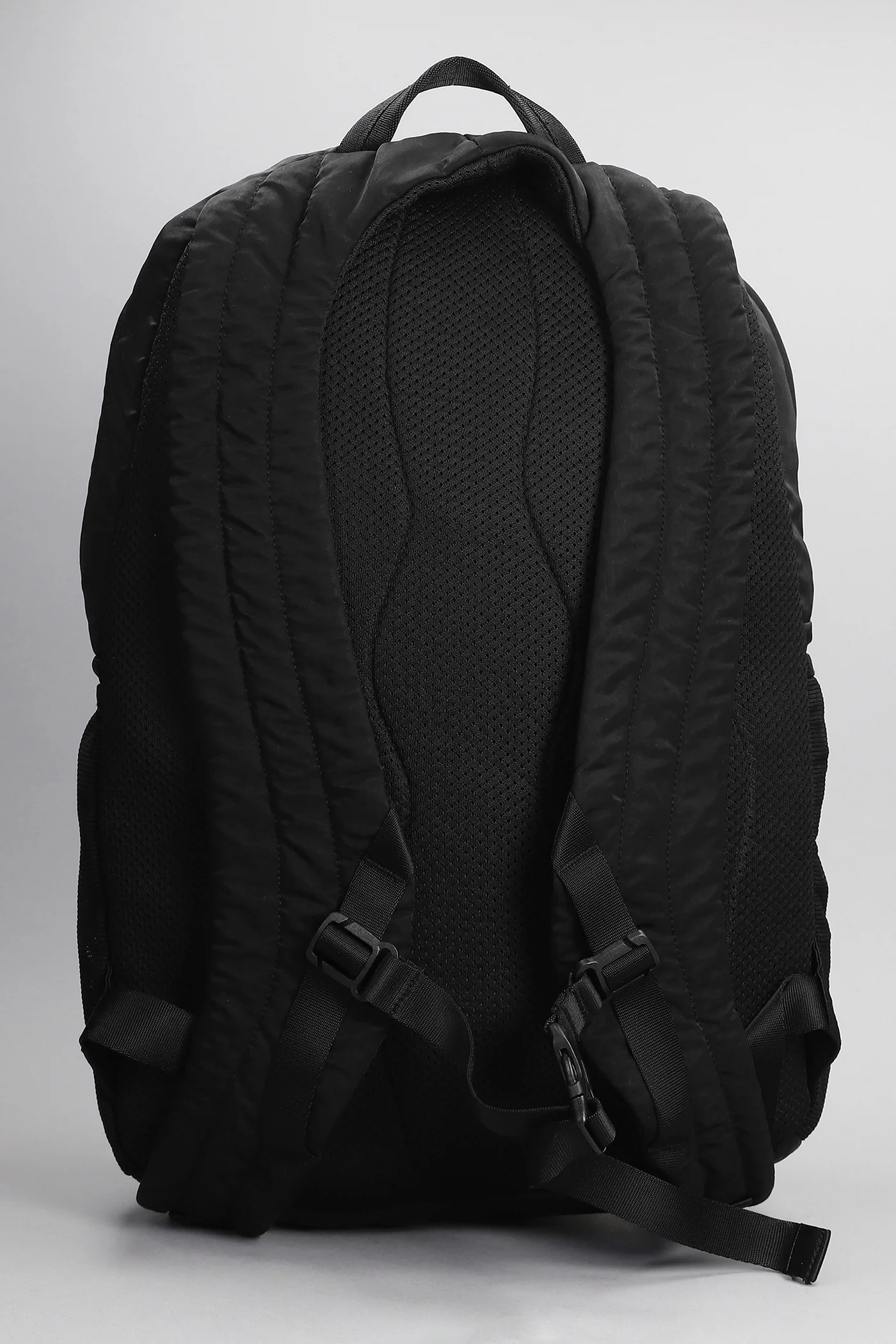 Nylon b Backpack in black polyester - Image 3