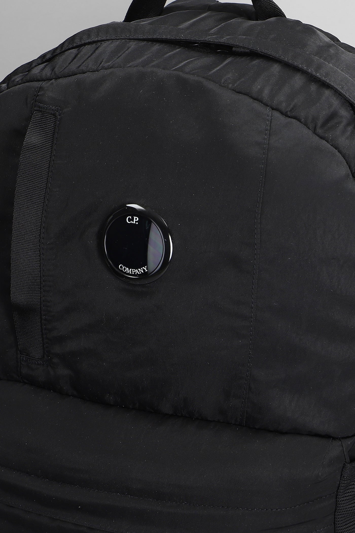 Nylon b Backpack in black polyester - Image 4