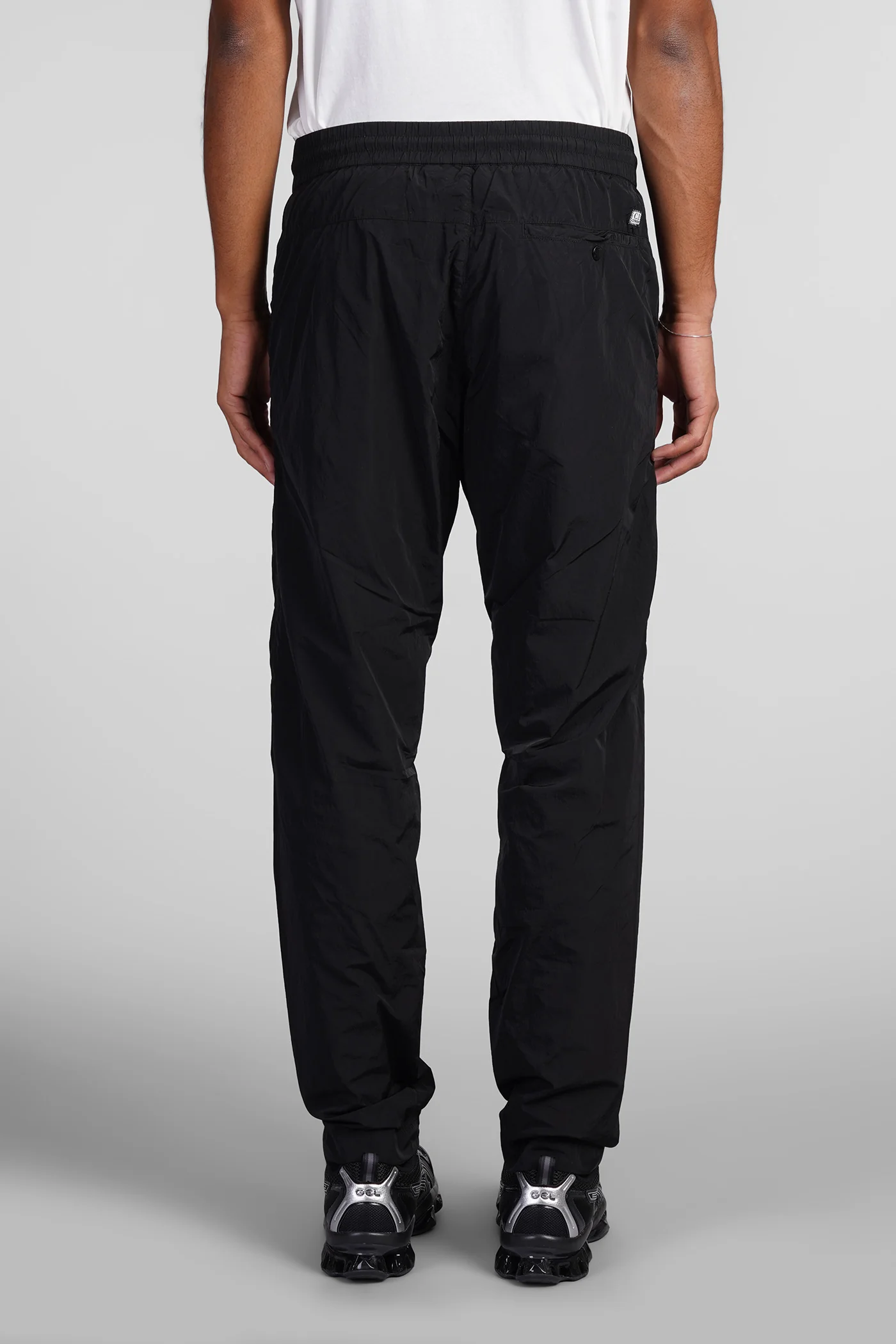 Pants in black polyamide - Image 3