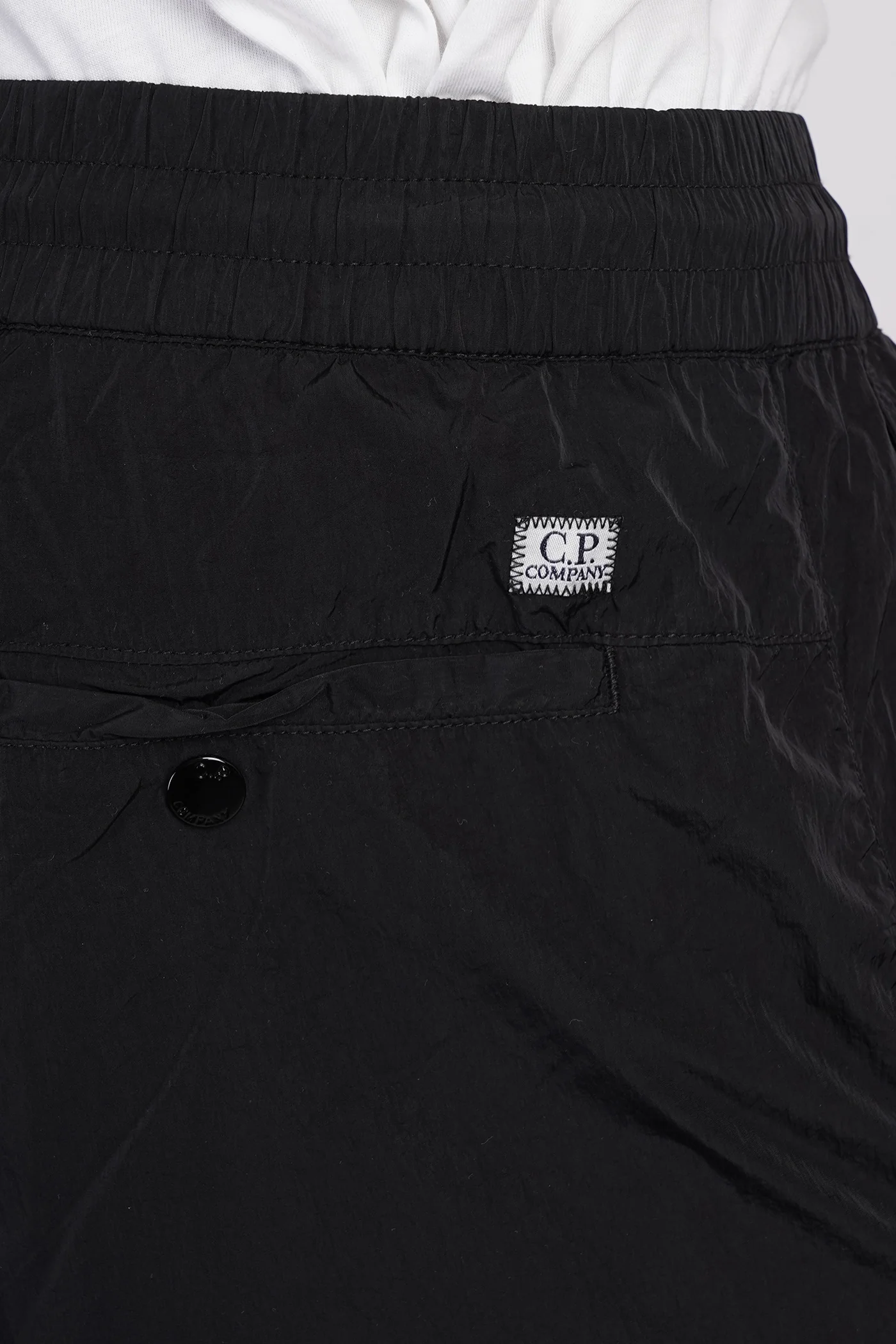 Pants in black polyamide - Image 5