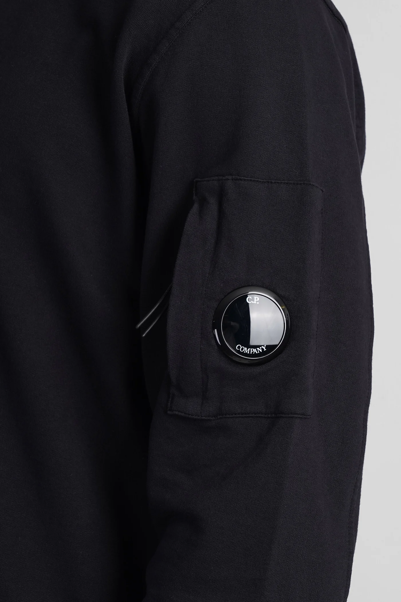 Sweatshirt in black cotton - Image 5