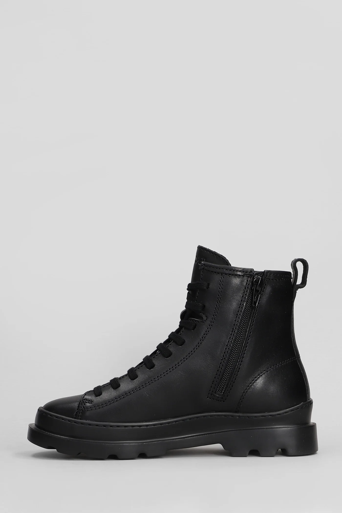 Brutus Combat boots in black leather - Image 3