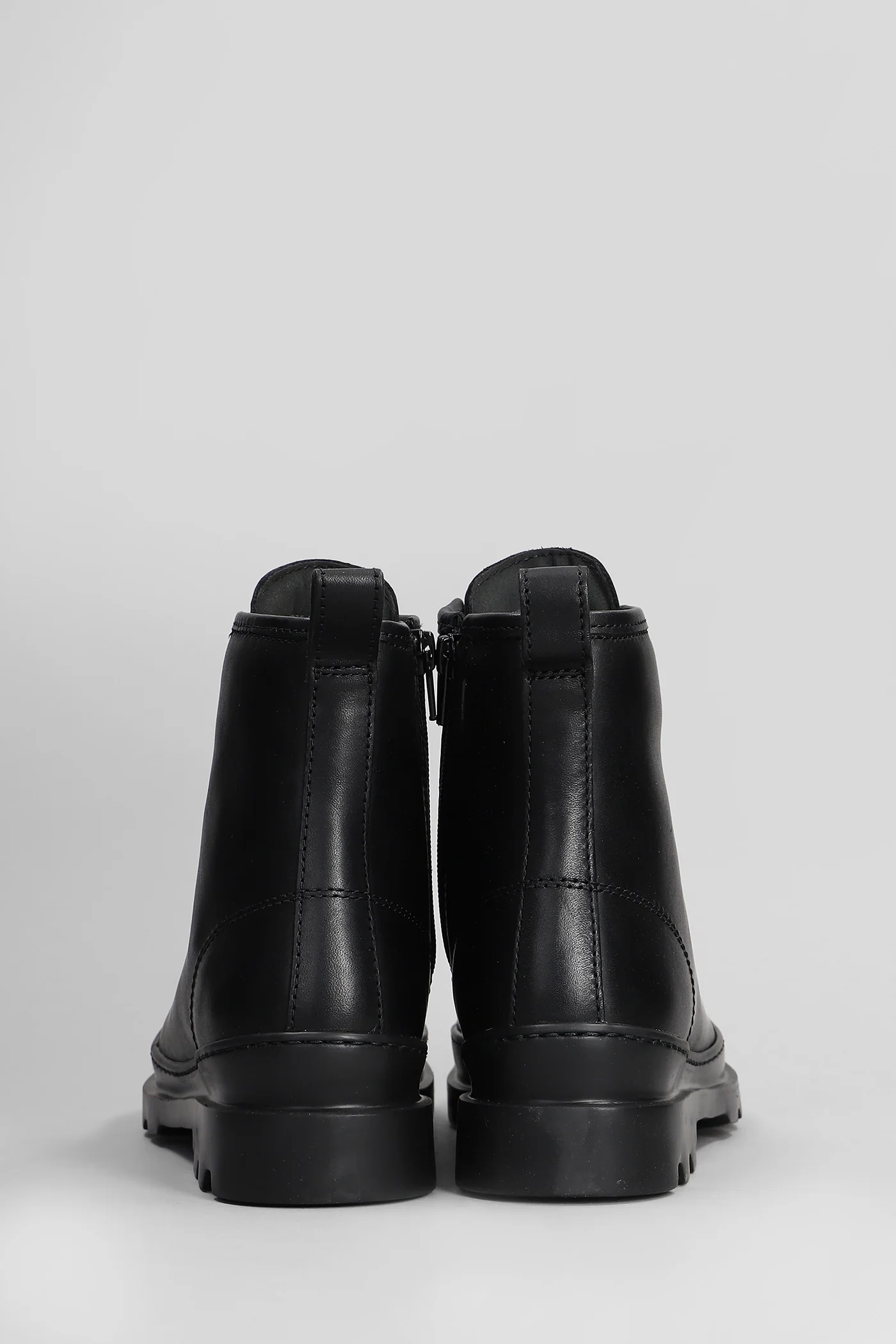 Brutus Combat boots in black leather - Image 4