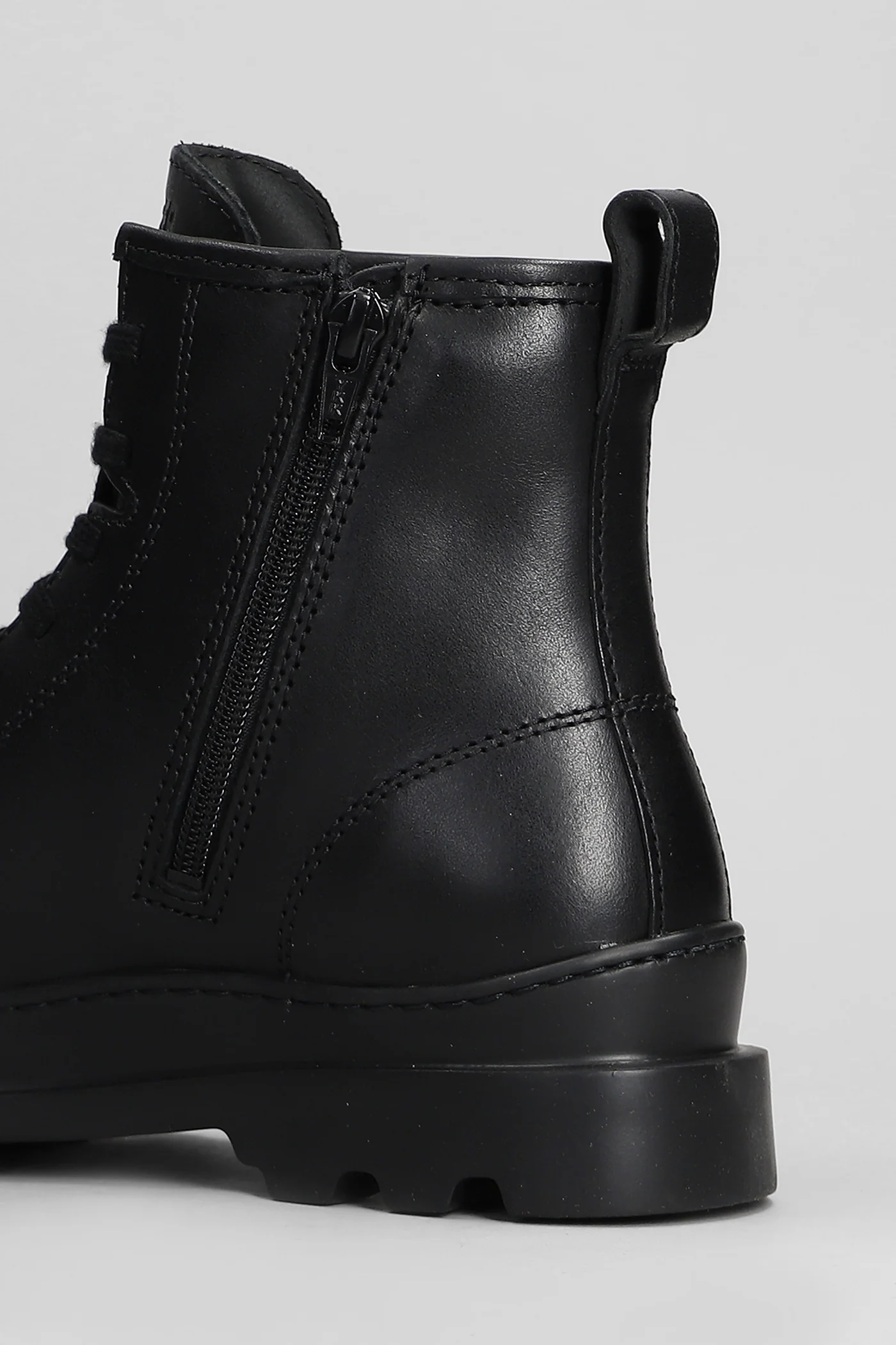Brutus Combat boots in black leather - Image 5