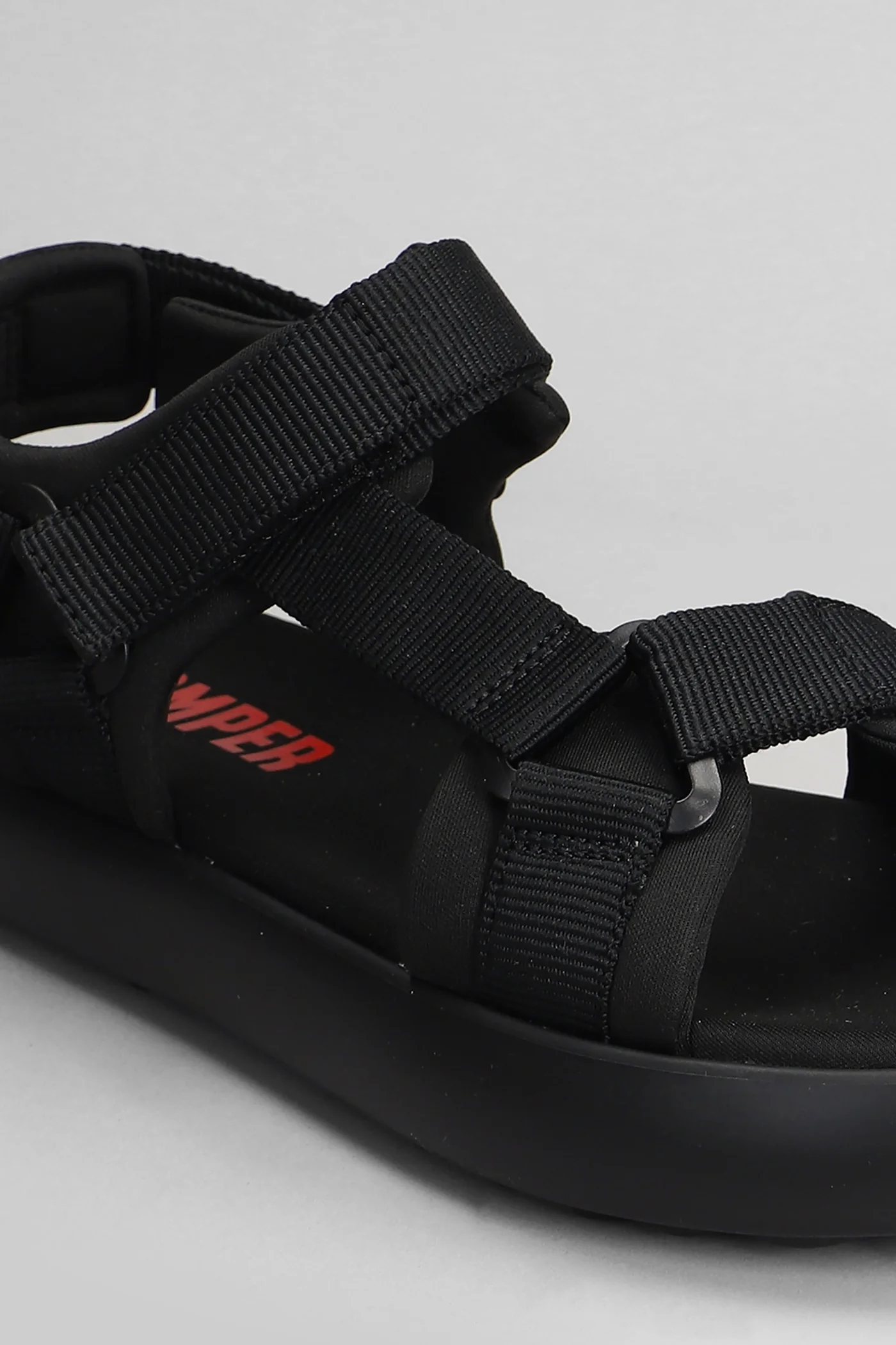 Flota Flats in black fabric - Image 5