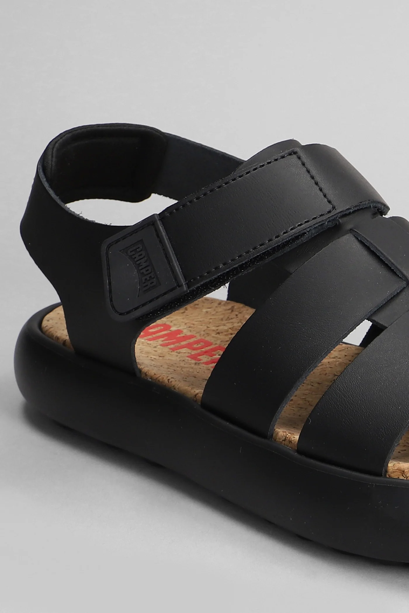 Flota Flats in black leather - Image 5