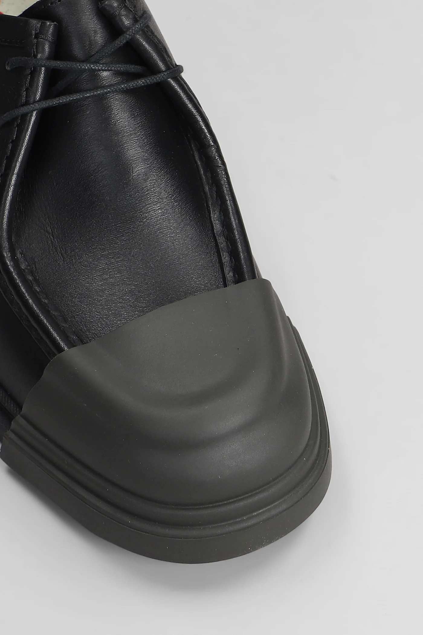 Junction Lace up shoes in black leather - Image 5
