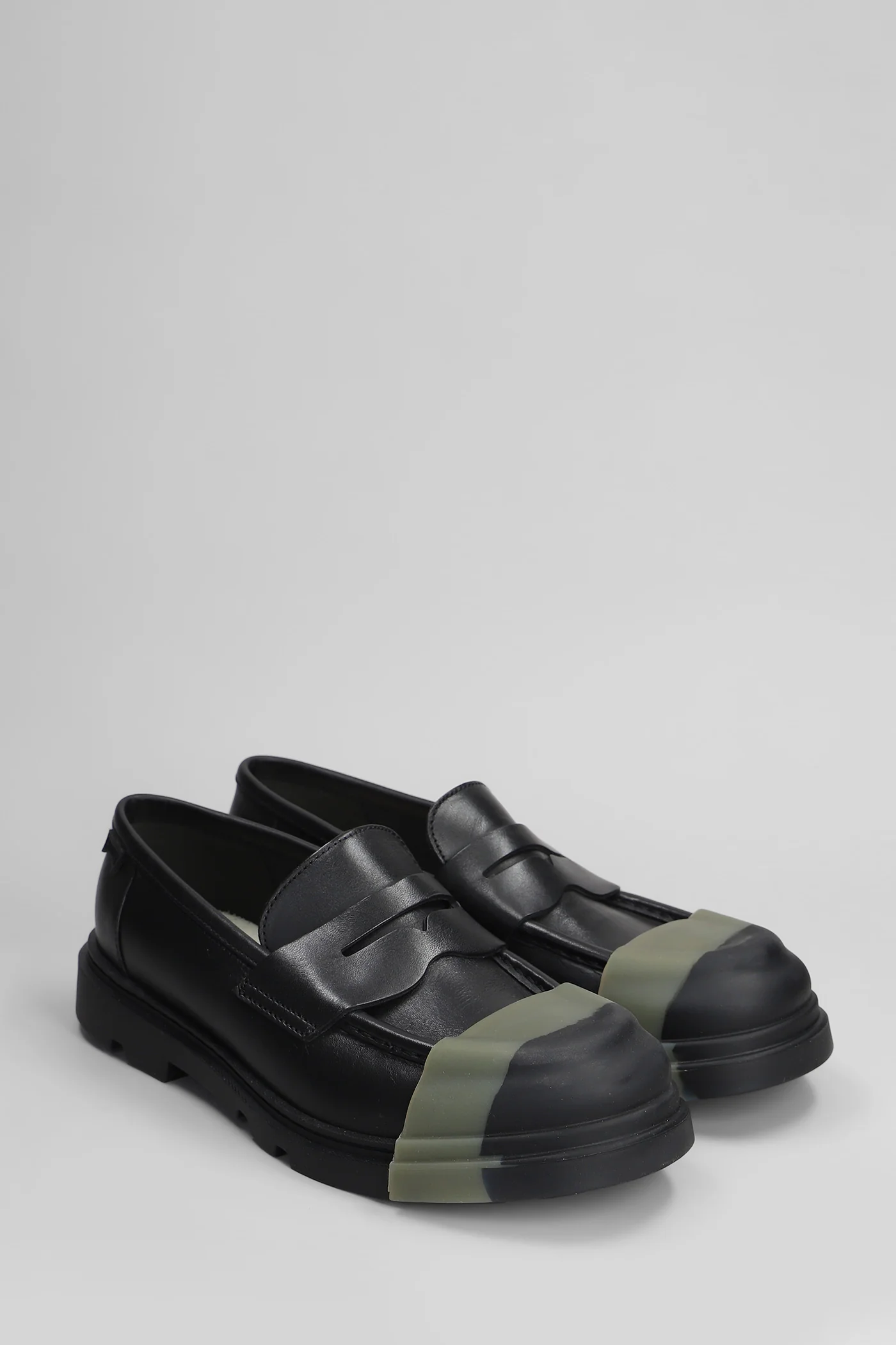 Junction Loafers in black leather - Image 2