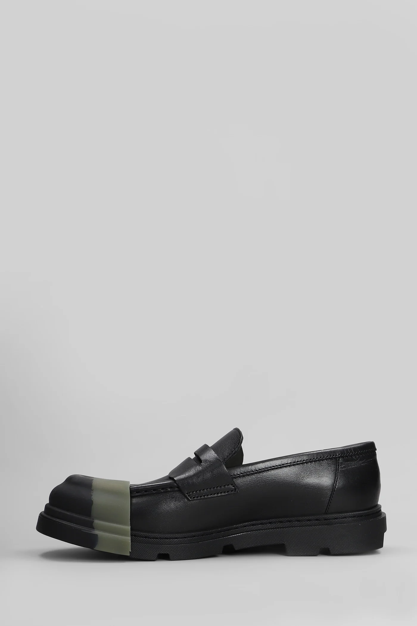 Junction Loafers in black leather - Image 3