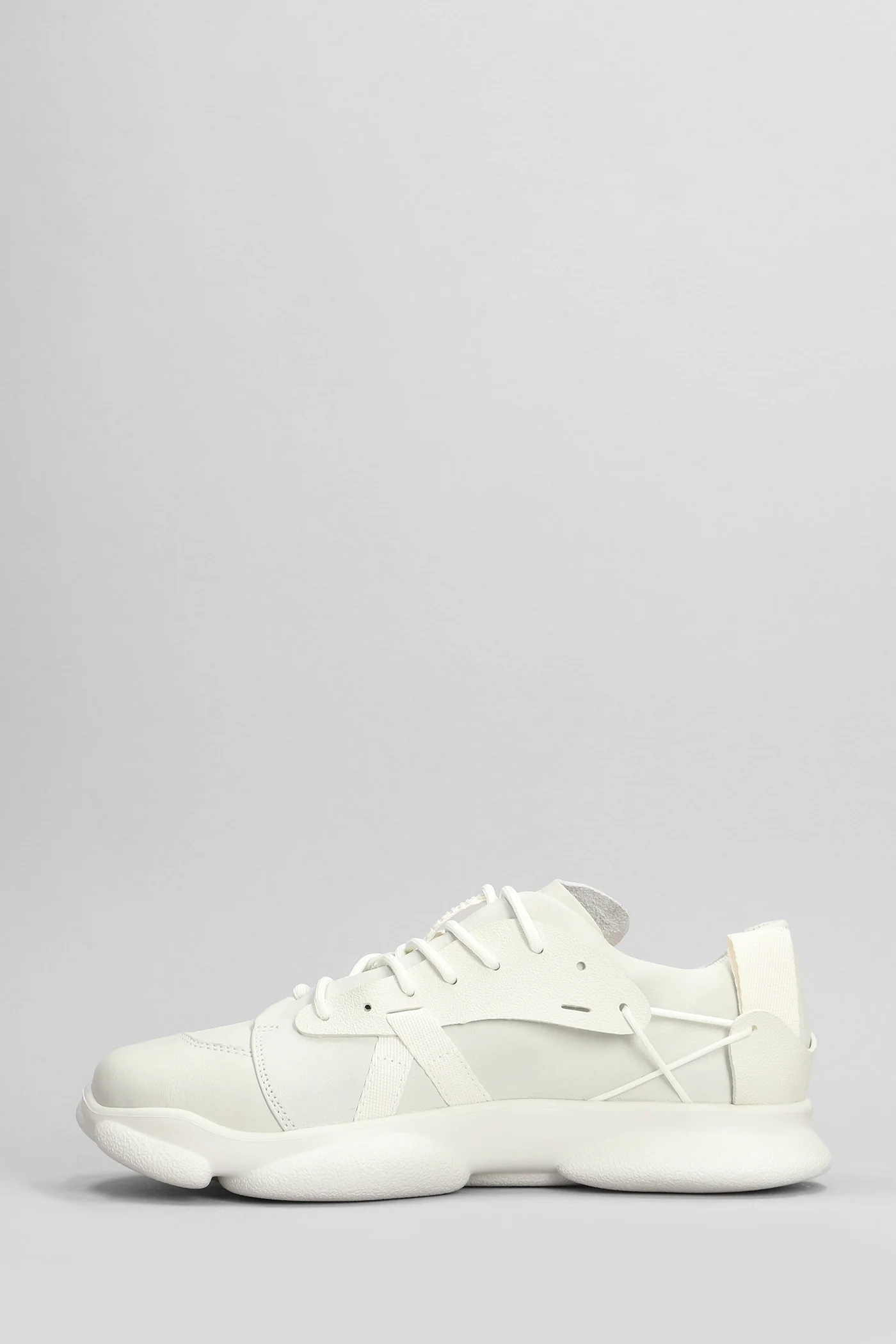 Karst Sneakers in white leather - Image 3