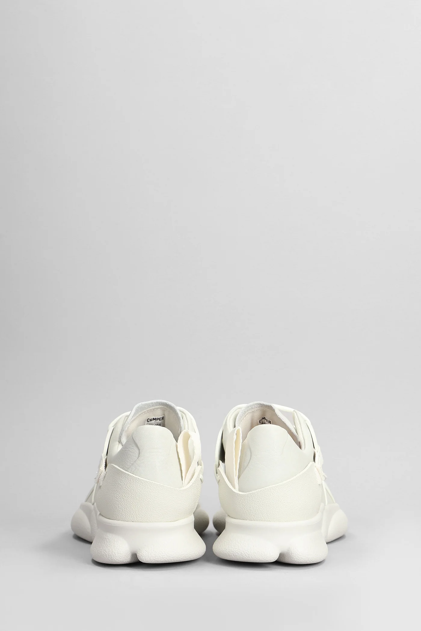 Karst Sneakers in white leather - Image 4