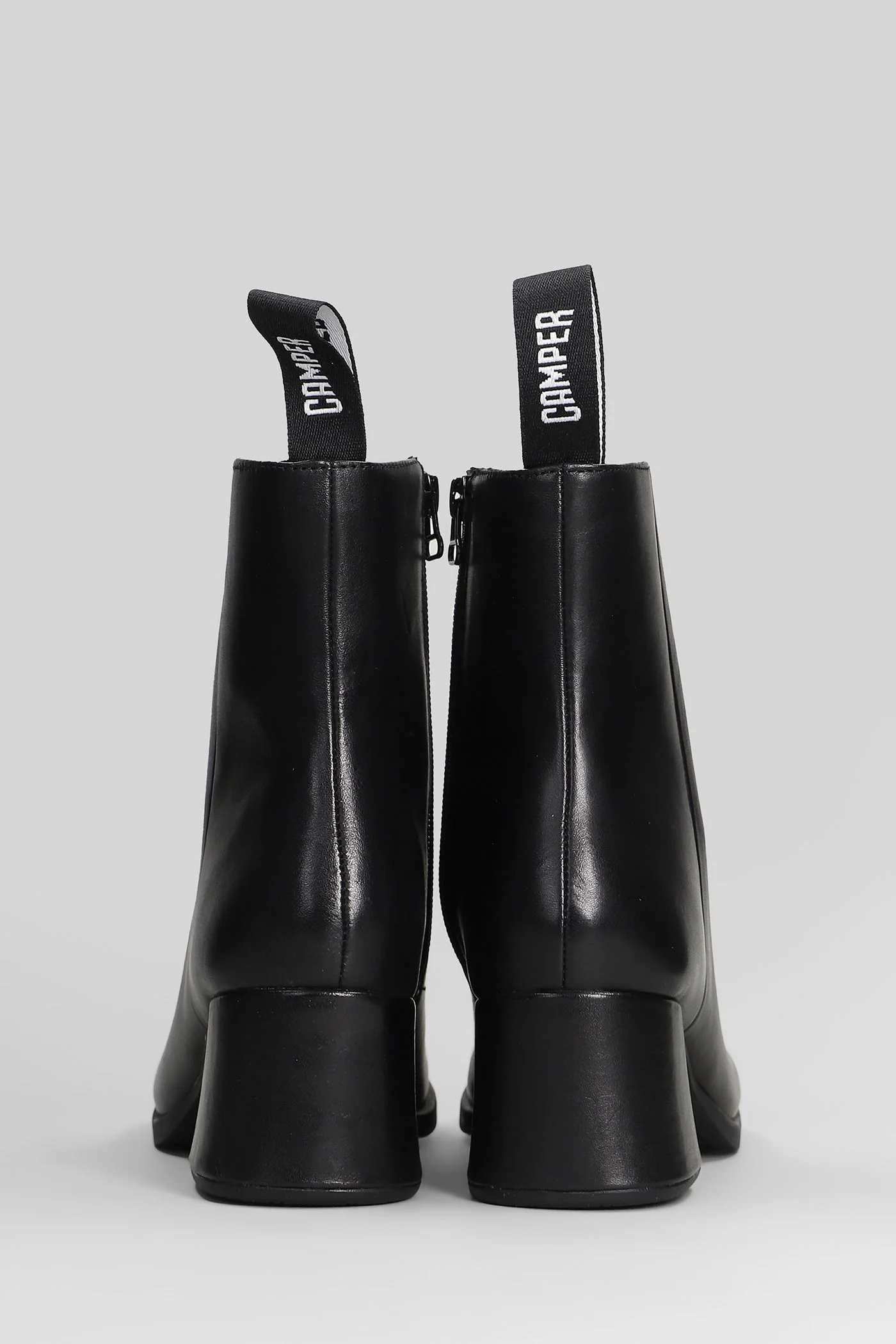 Kora High heels Ankle boots in black leather - Image 4