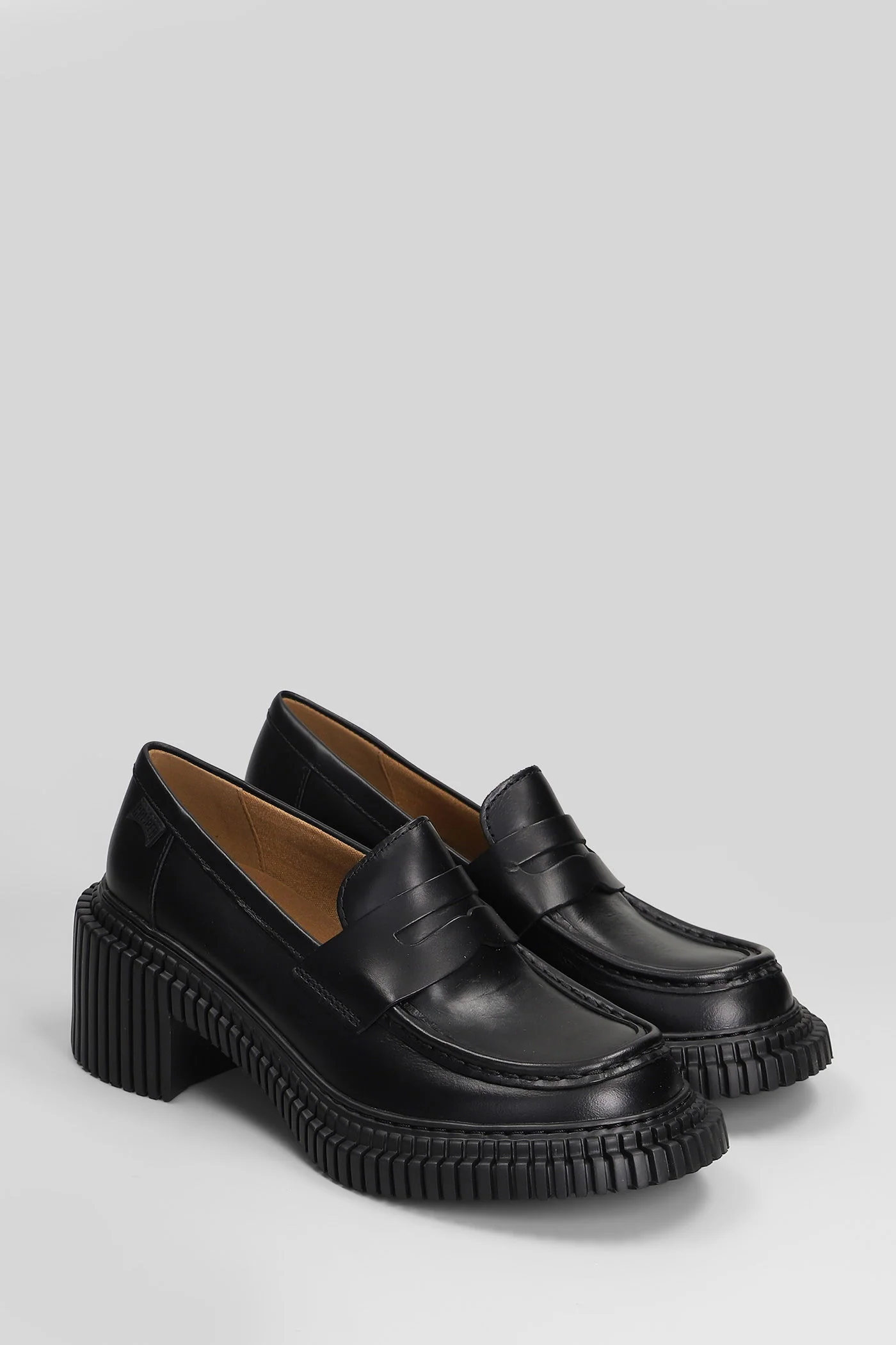 Pix london Loafers in black leather - Image 2